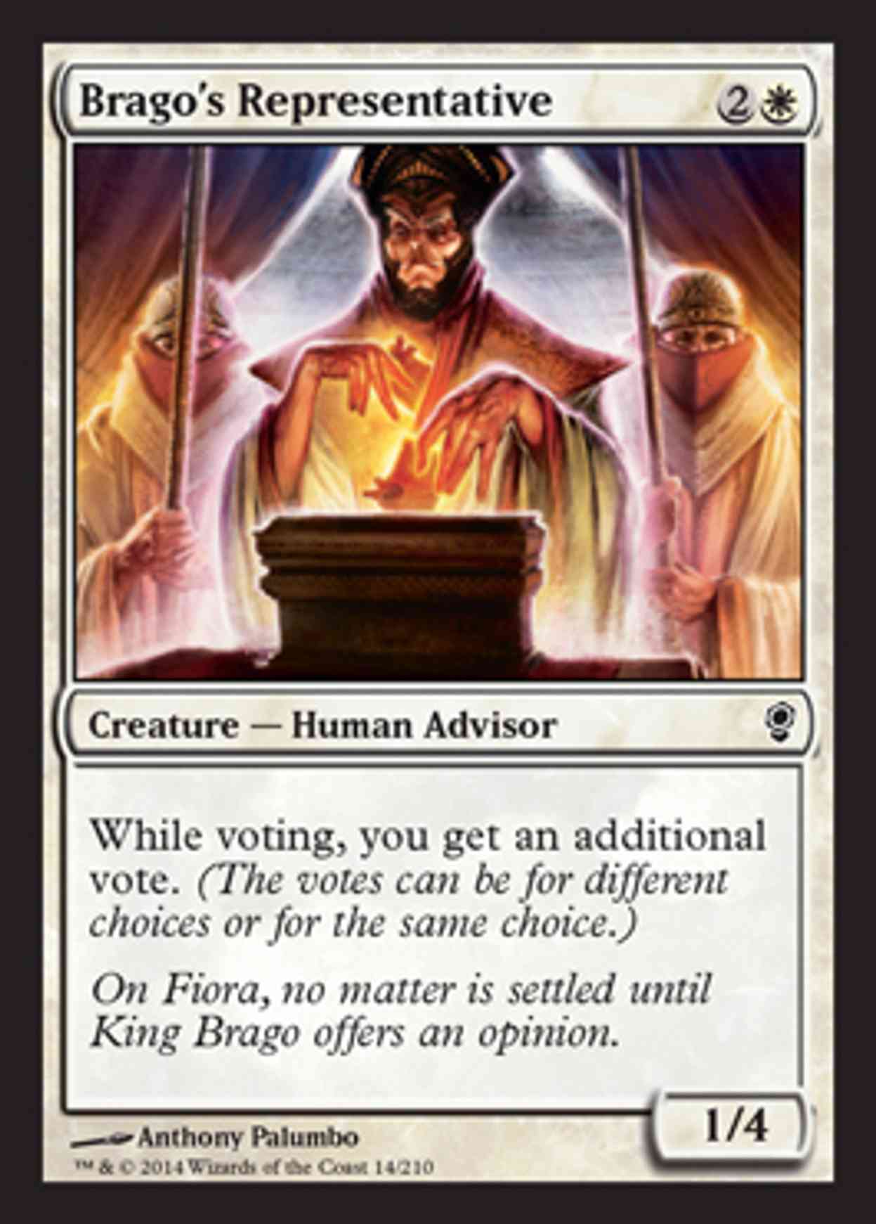 Brago's Representative magic card front