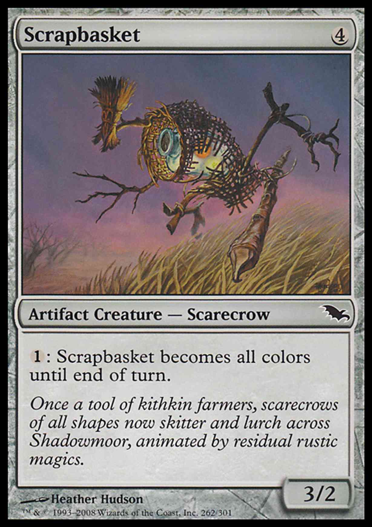 Scrapbasket magic card front