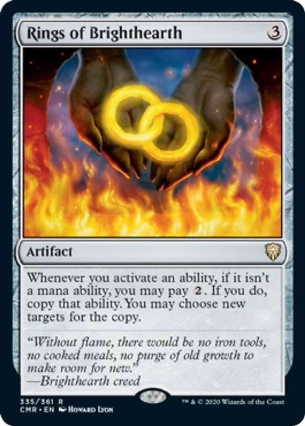 Rings of Brighthearth magic card front