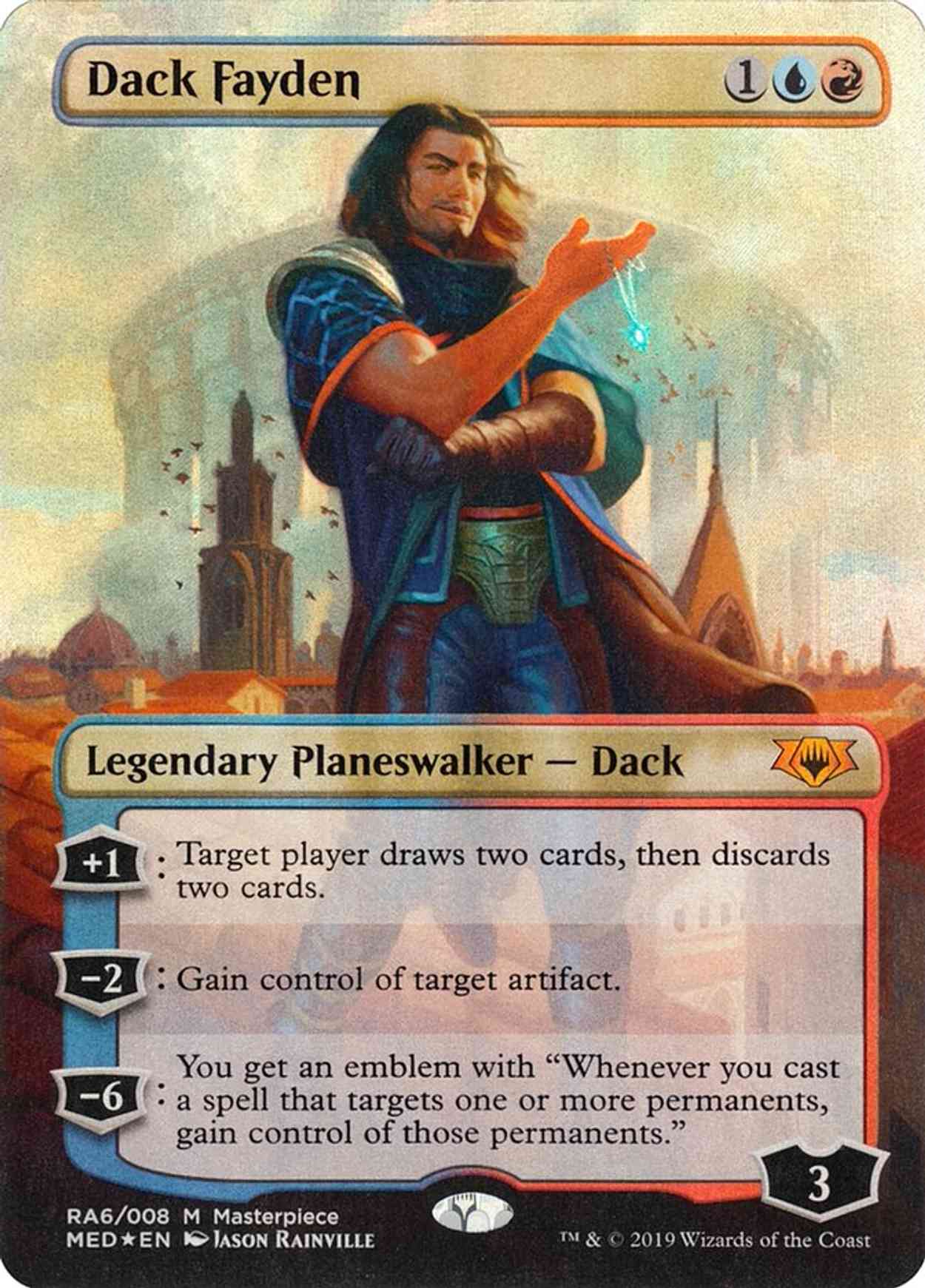 Dack Fayden magic card front