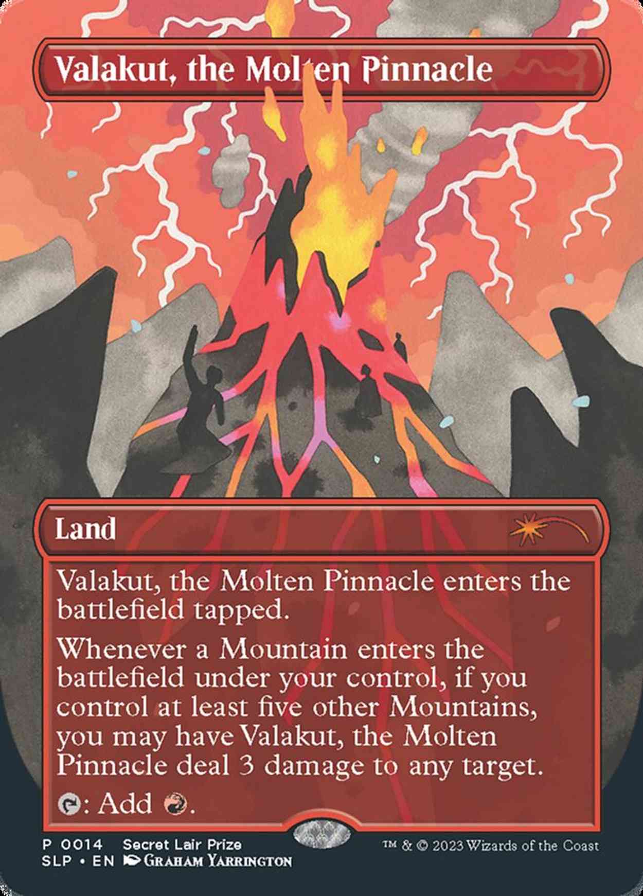 Valakut, the Molten Pinnacle magic card front
