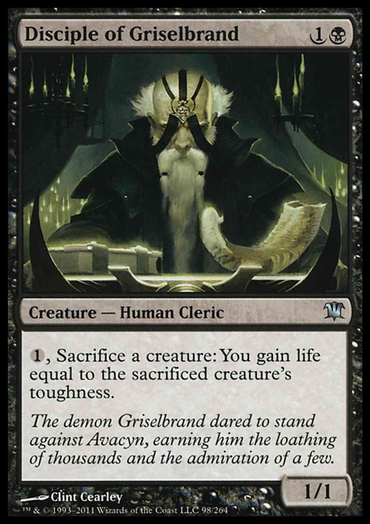 Disciple of Griselbrand magic card front