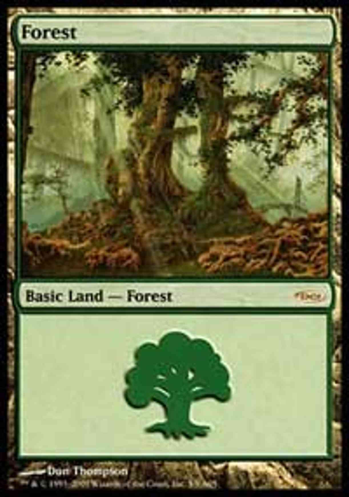 Forest (2005) magic card front
