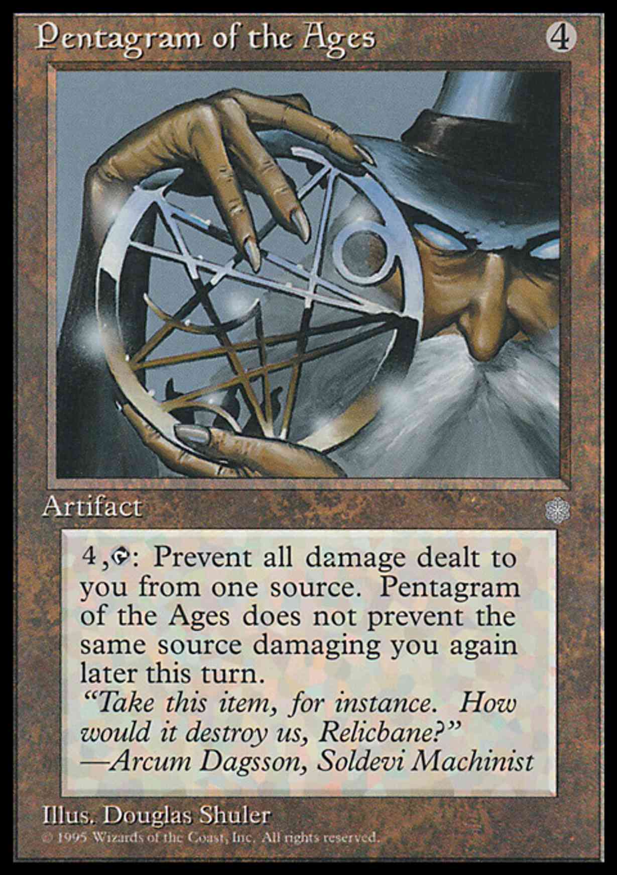 Pentagram of the Ages magic card front