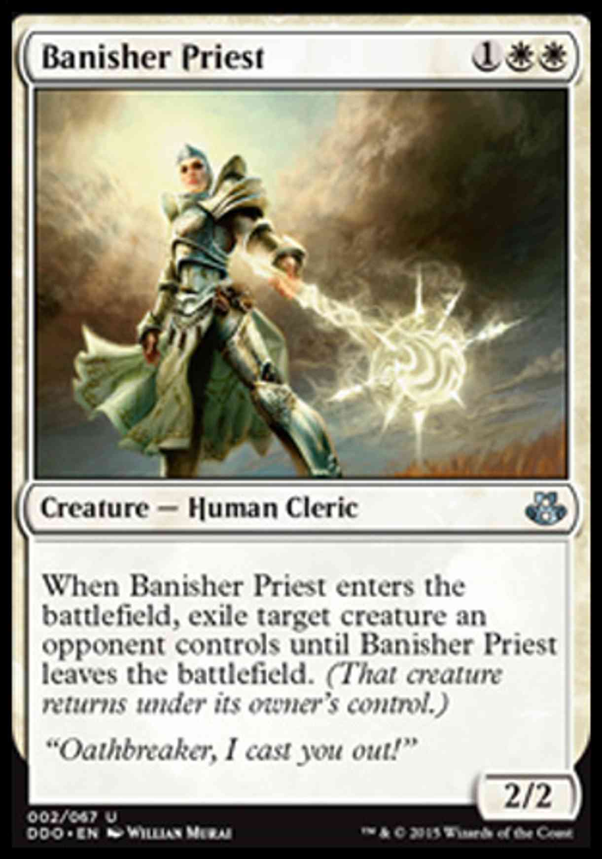 Banisher Priest magic card front