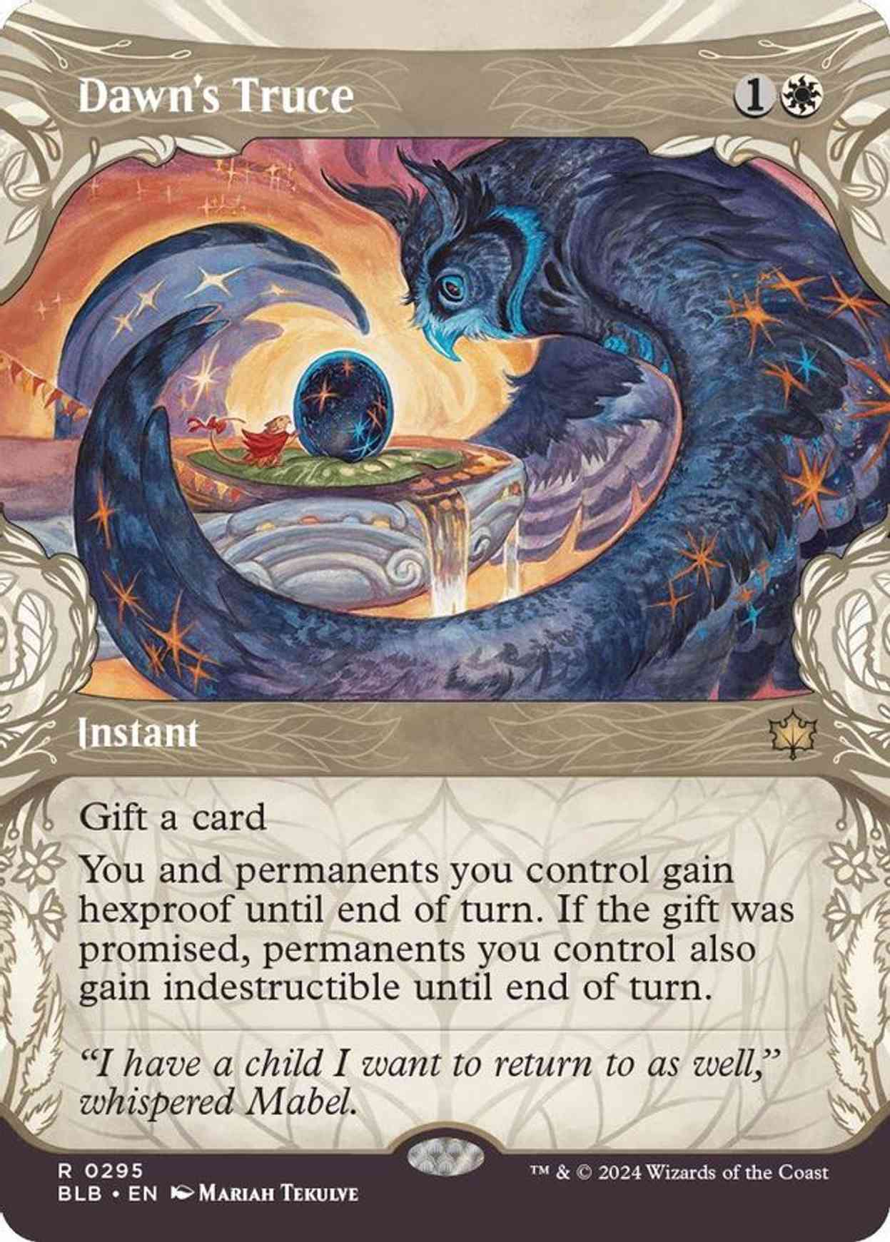 Dawn's Truce (Showcase) magic card front