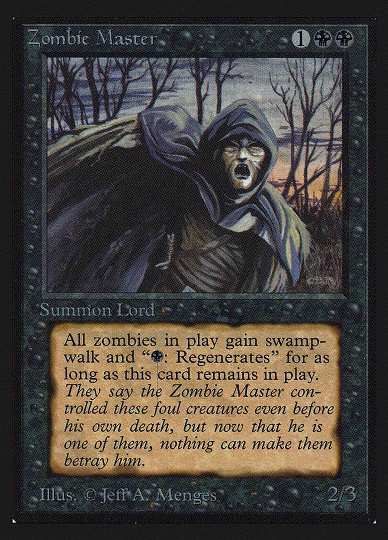 Zombie Master (CE) magic card front