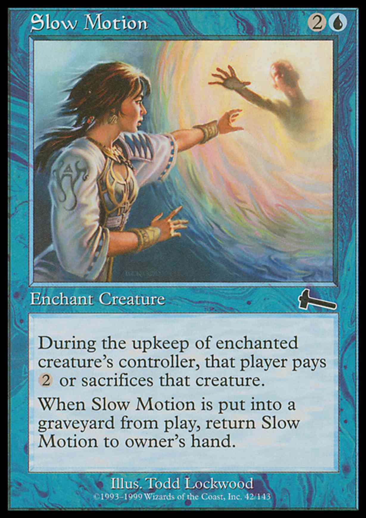 Slow Motion magic card front