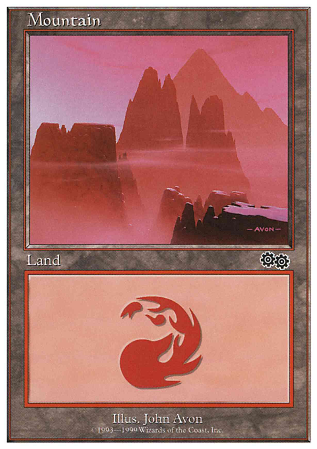 Mountain (120) magic card front