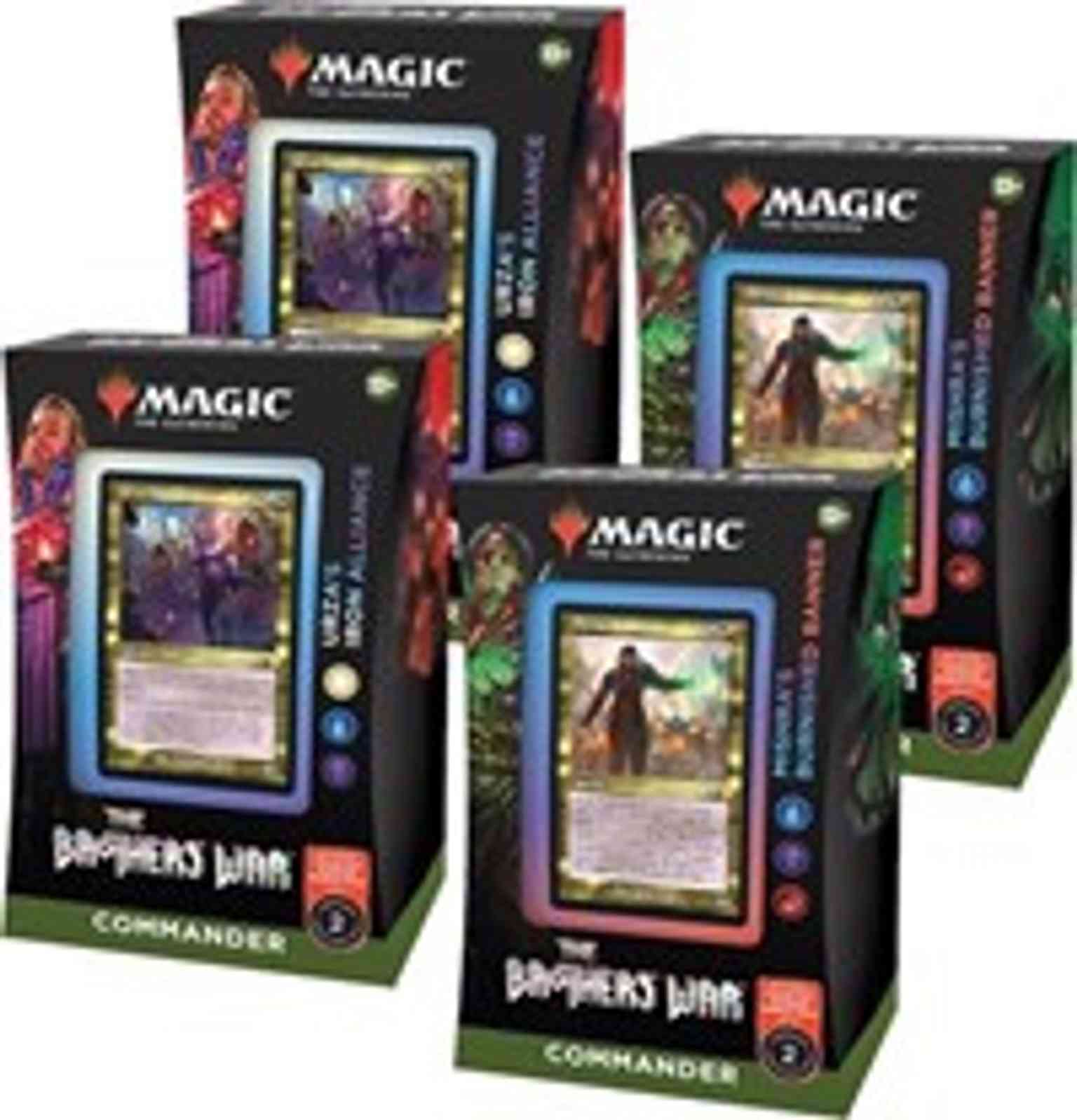 The Brothers' War - Commander Deck Display magic card front