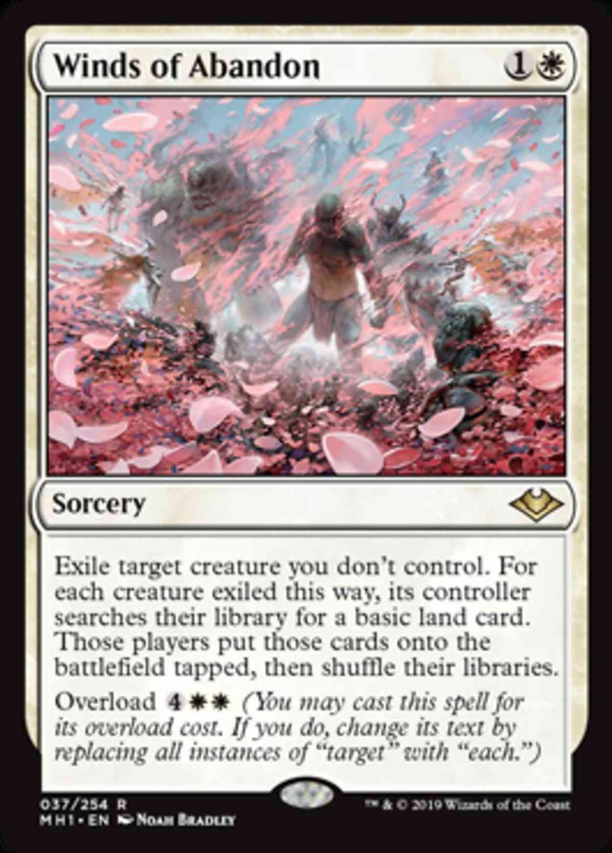 Winds of Abandon magic card front