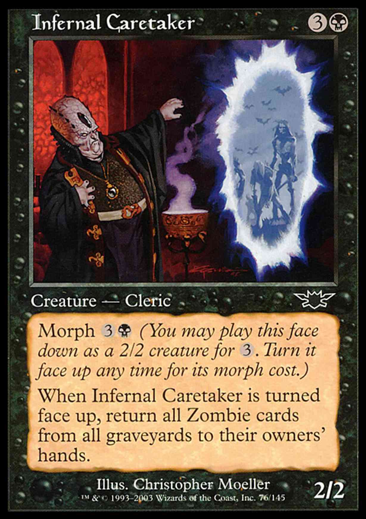 Infernal Caretaker magic card front