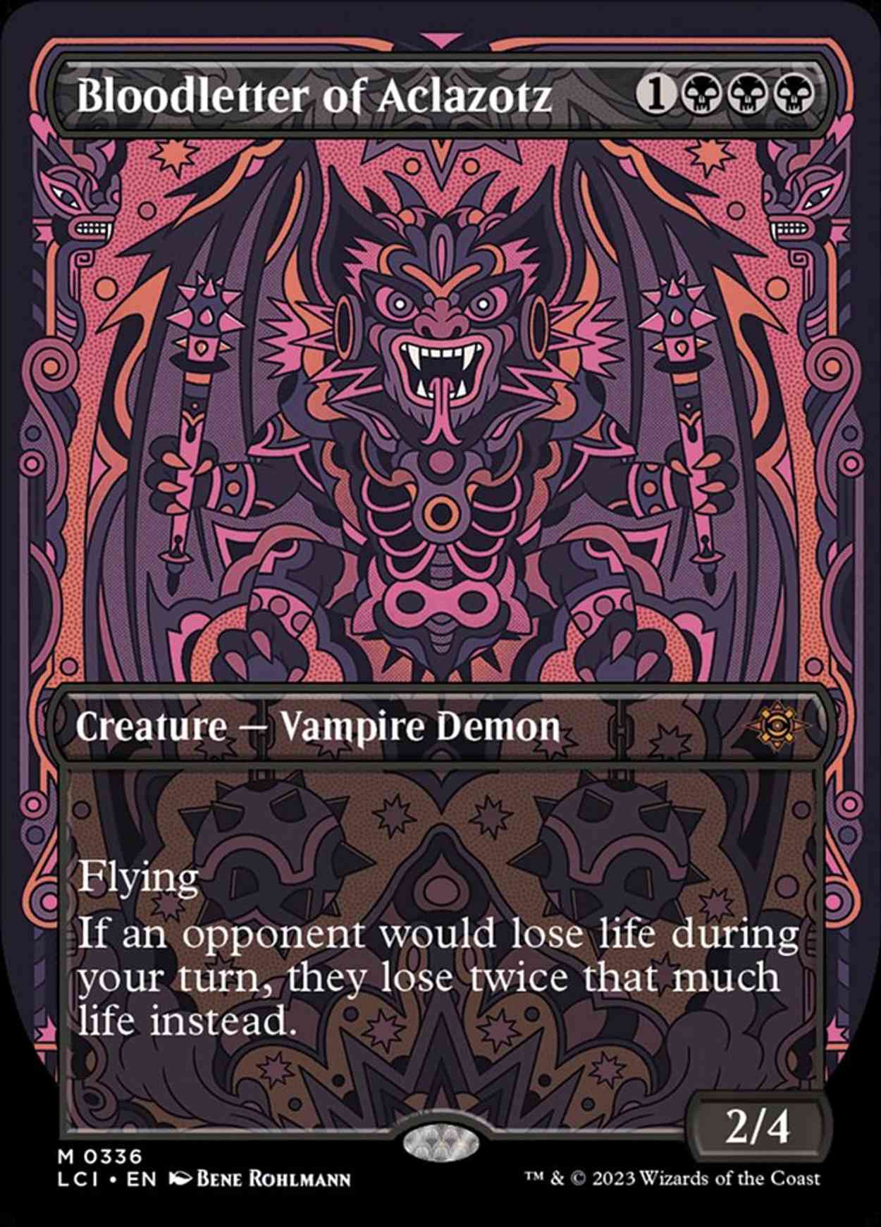 Bloodletter of Aclazotz Price from mtg The Lost Caverns of Ixalan