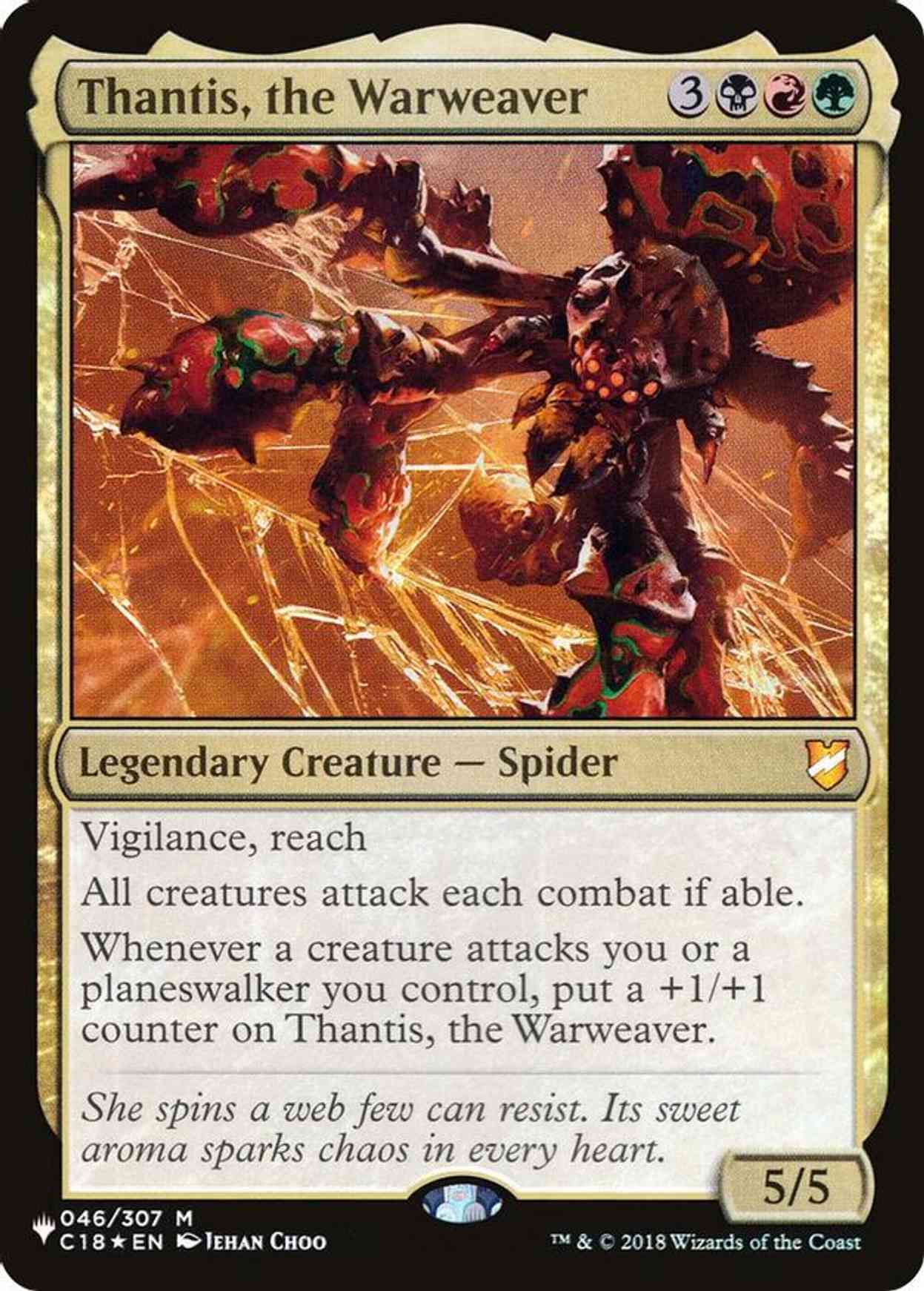 Thantis, the Warweaver magic card front