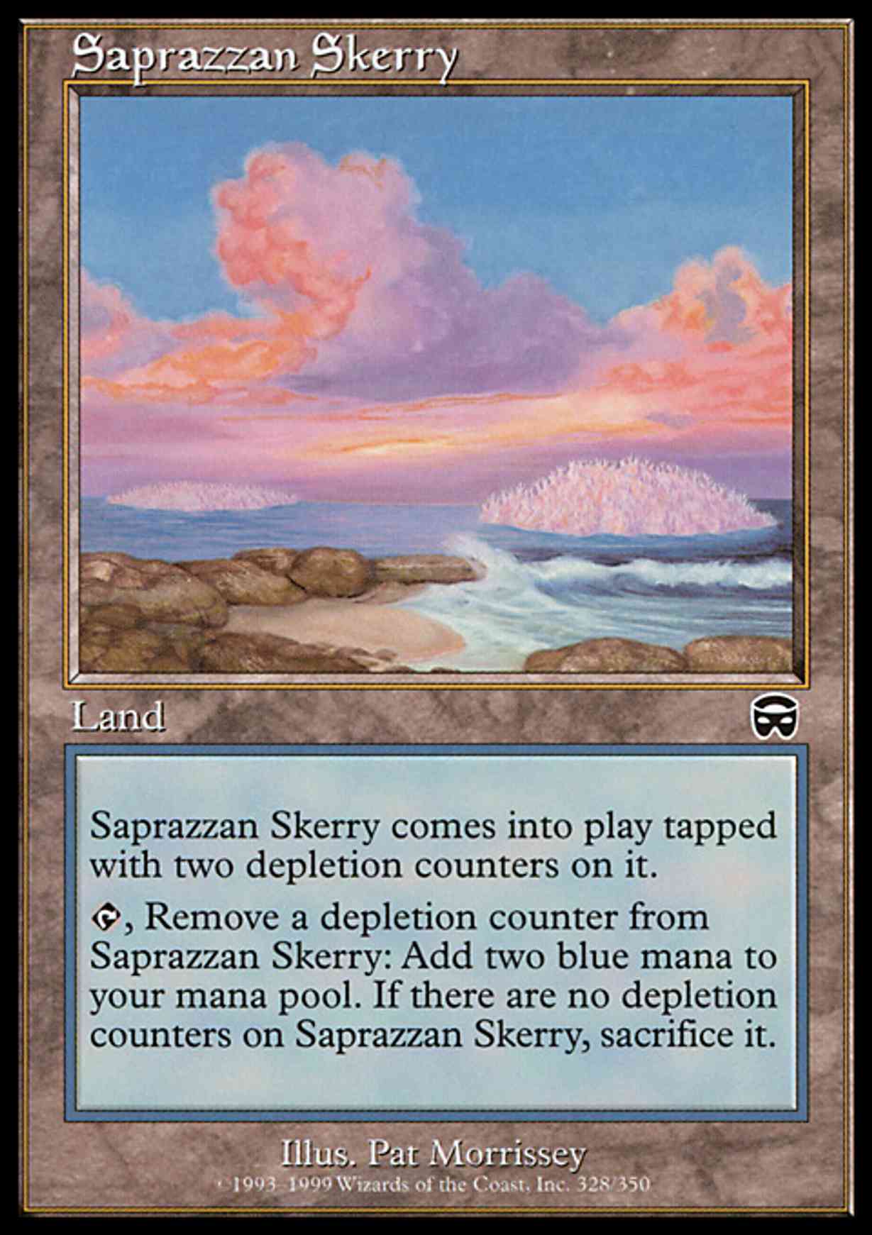 Saprazzan Skerry magic card front
