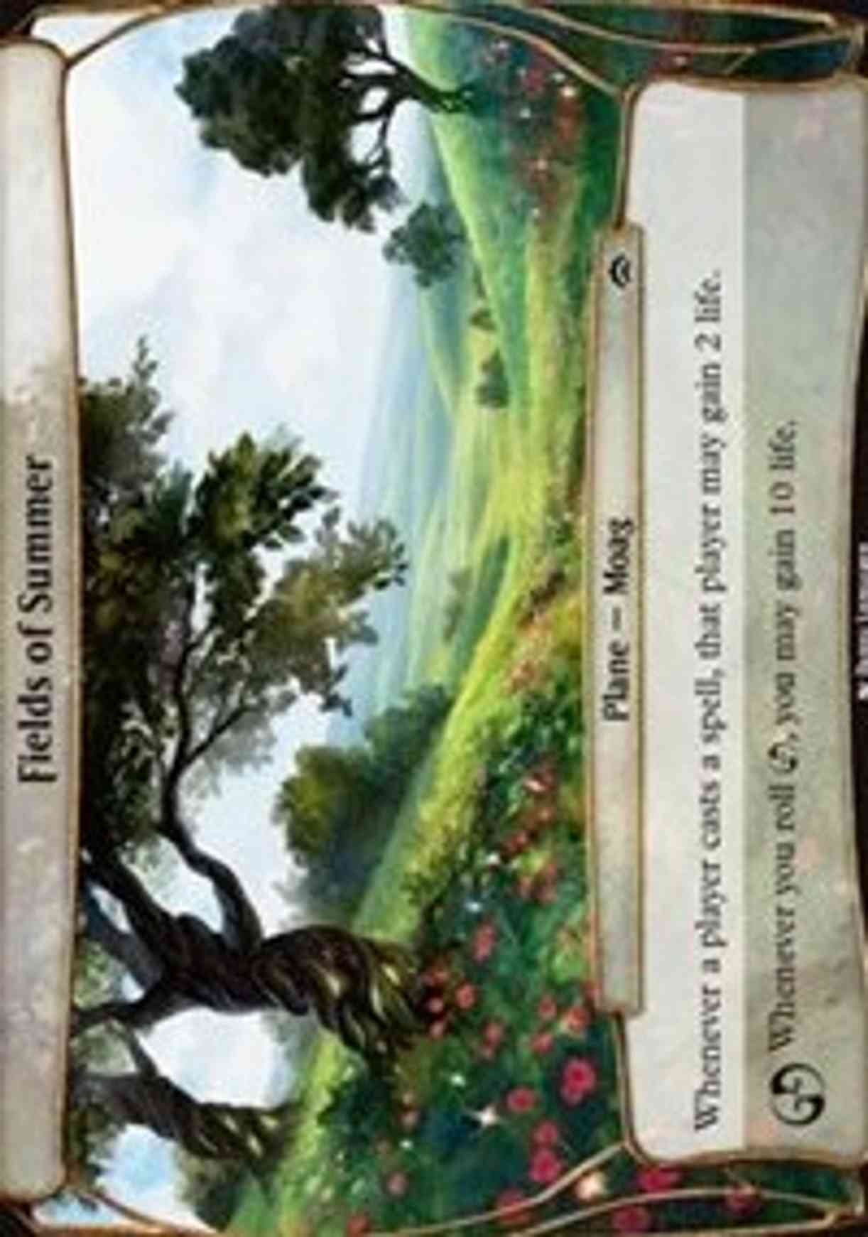 Fields of Summer (Planechase Anthology) magic card front