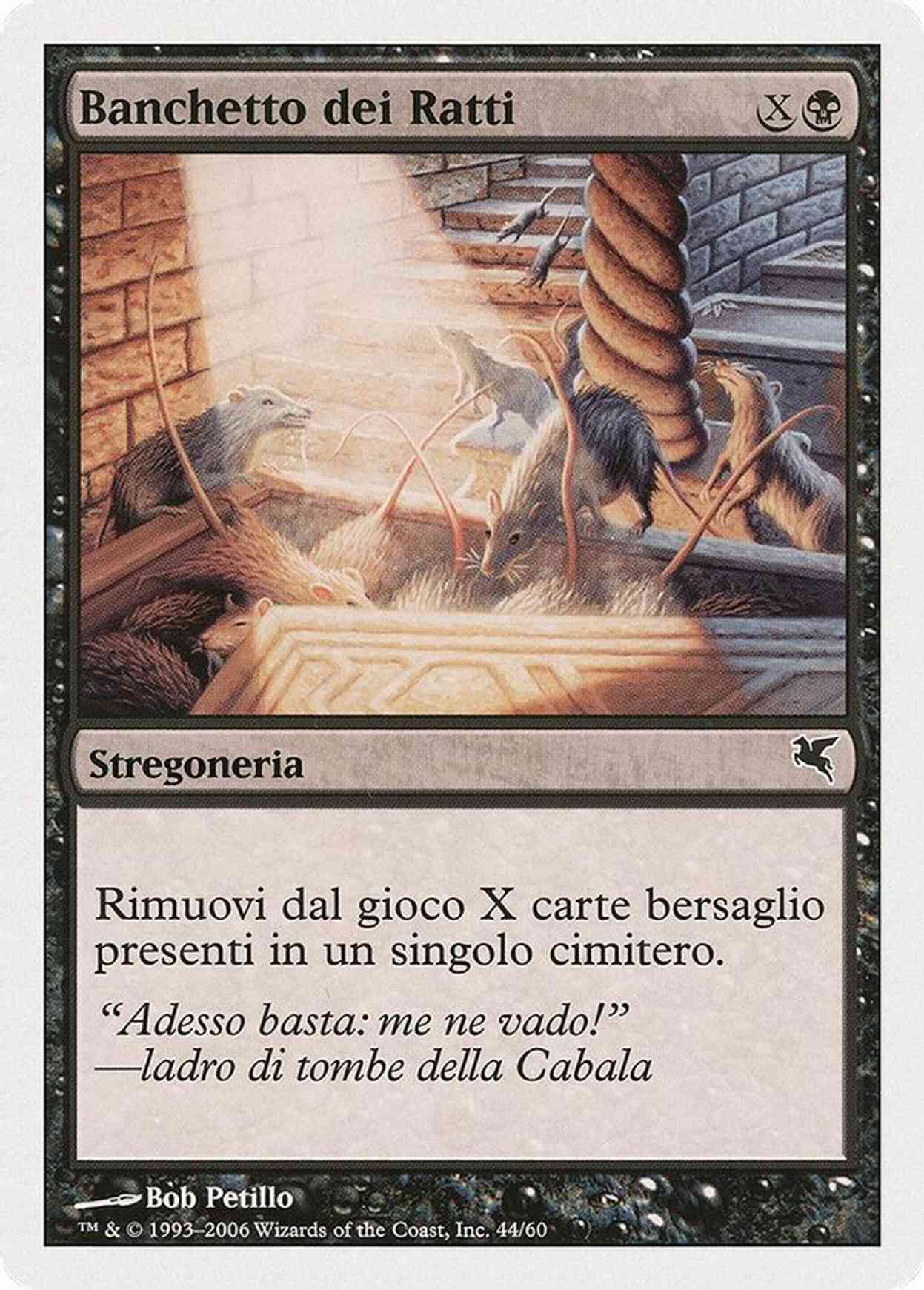 Rats' Feast (Italian) - "Banchetto dei Ratti" (A44) magic card front