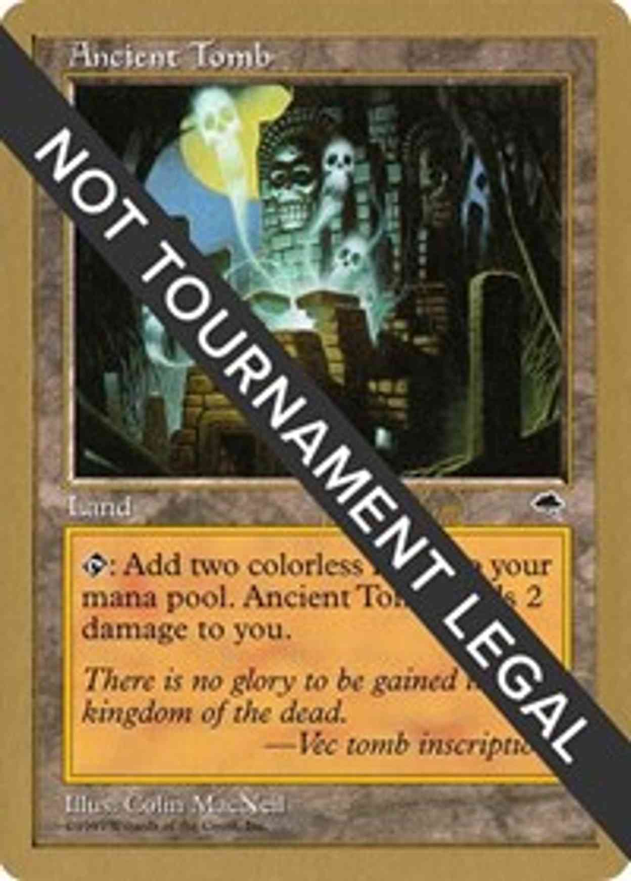 Ancient Tomb - 1999 Mark Le Pine (TMP) magic card front