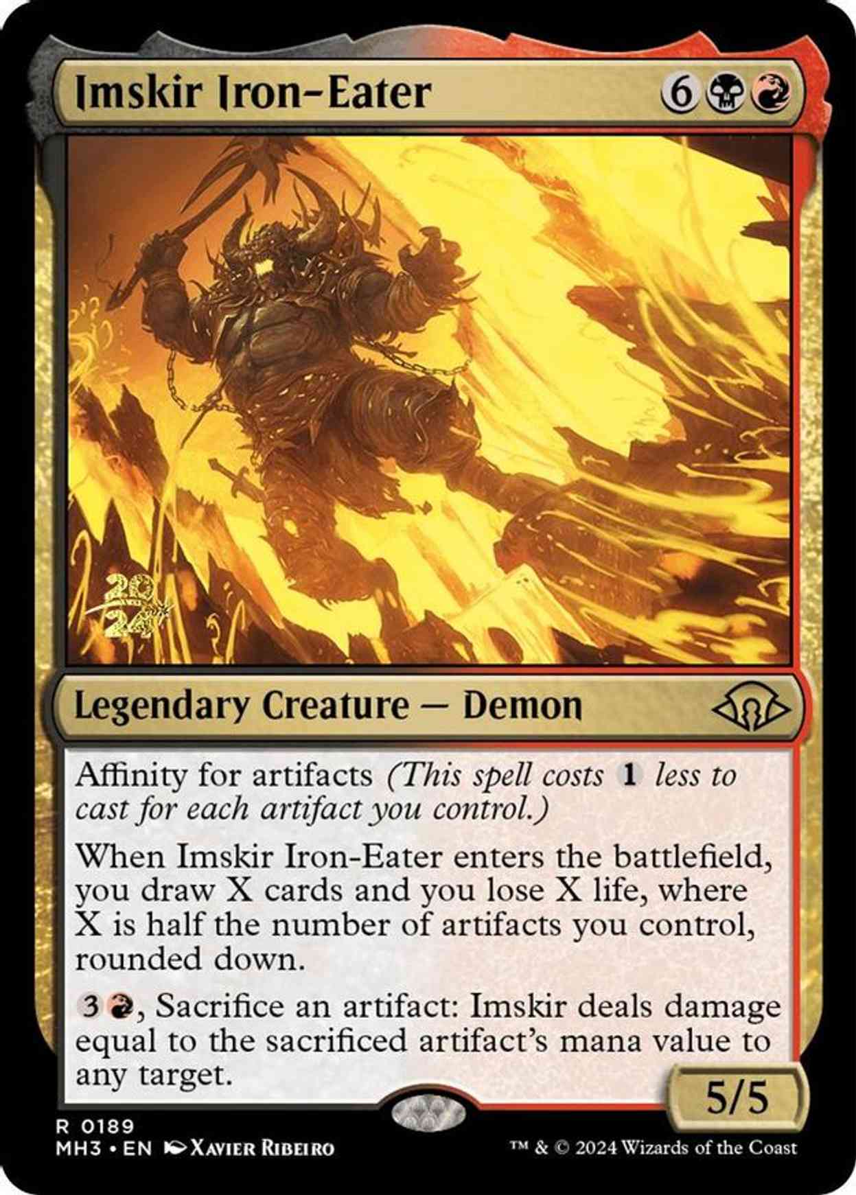 Imskir Iron-Eater magic card front