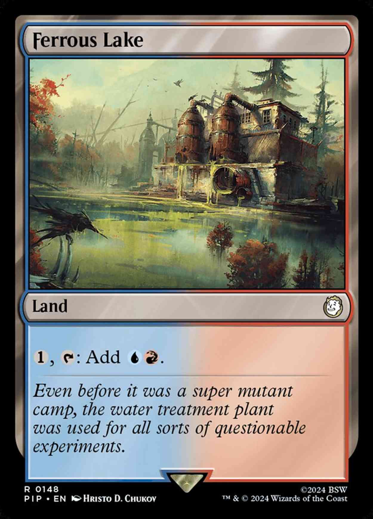 Ferrous Lake magic card front