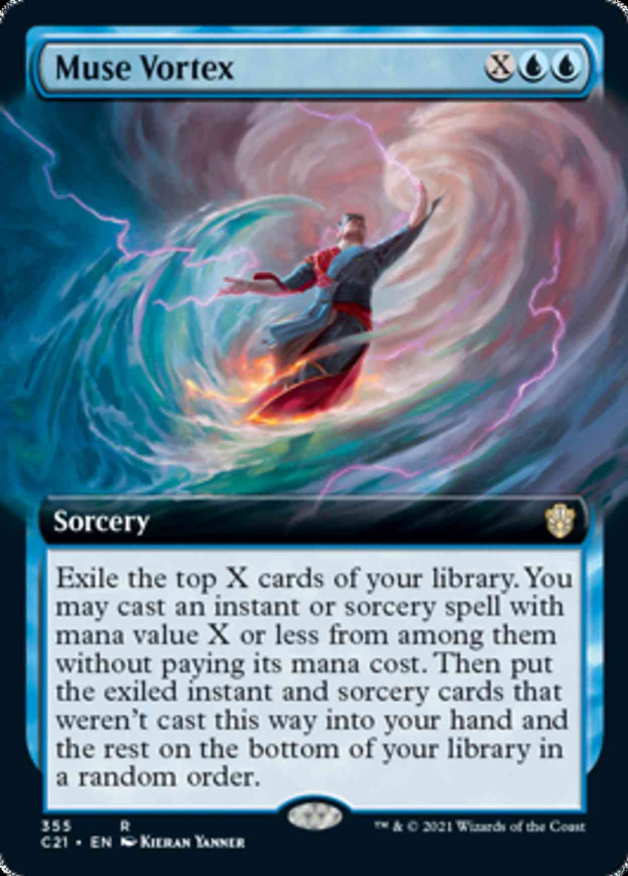 Muse Vortex (Extended Art) magic card front