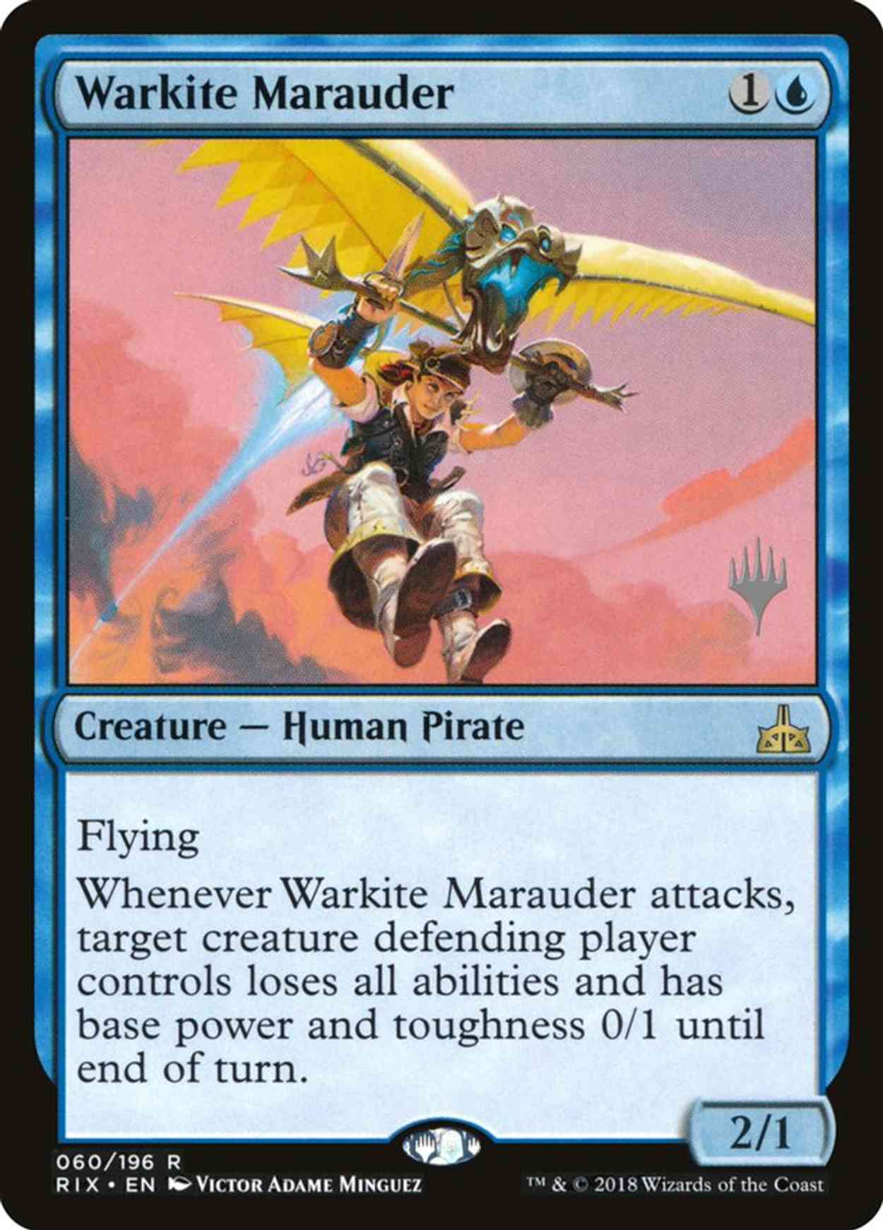 Warkite Marauder magic card front