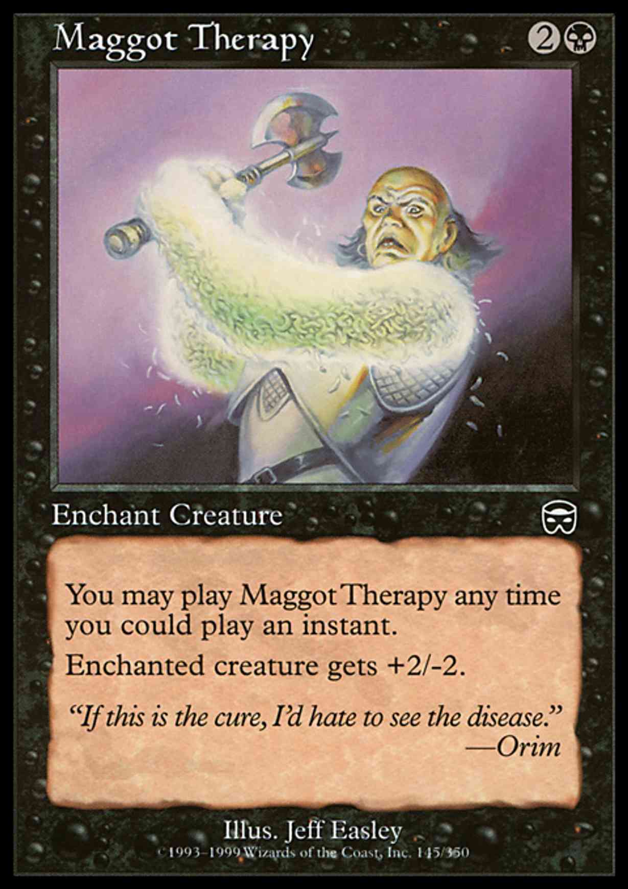 Maggot Therapy magic card front