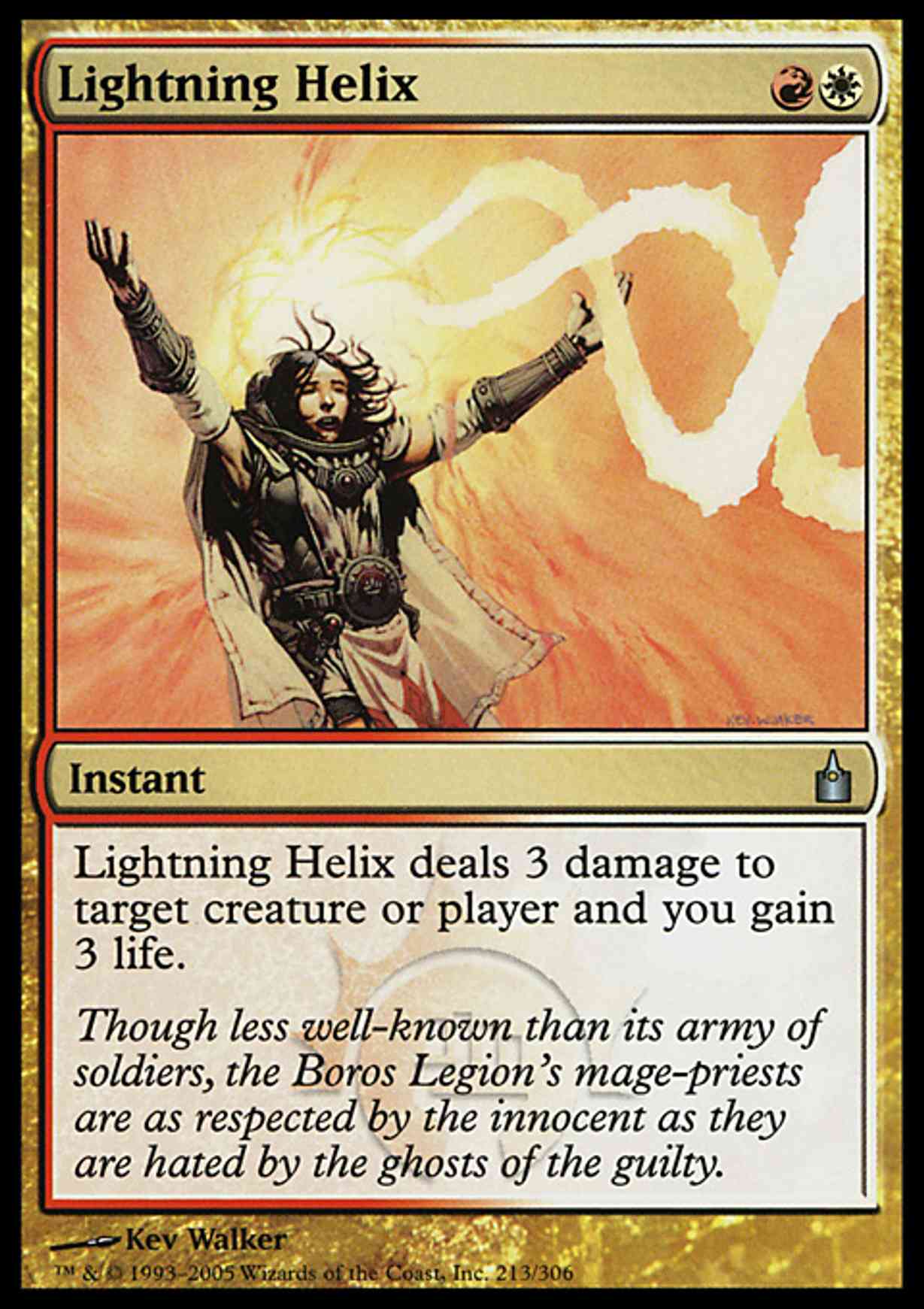 Lightning Helix magic card front