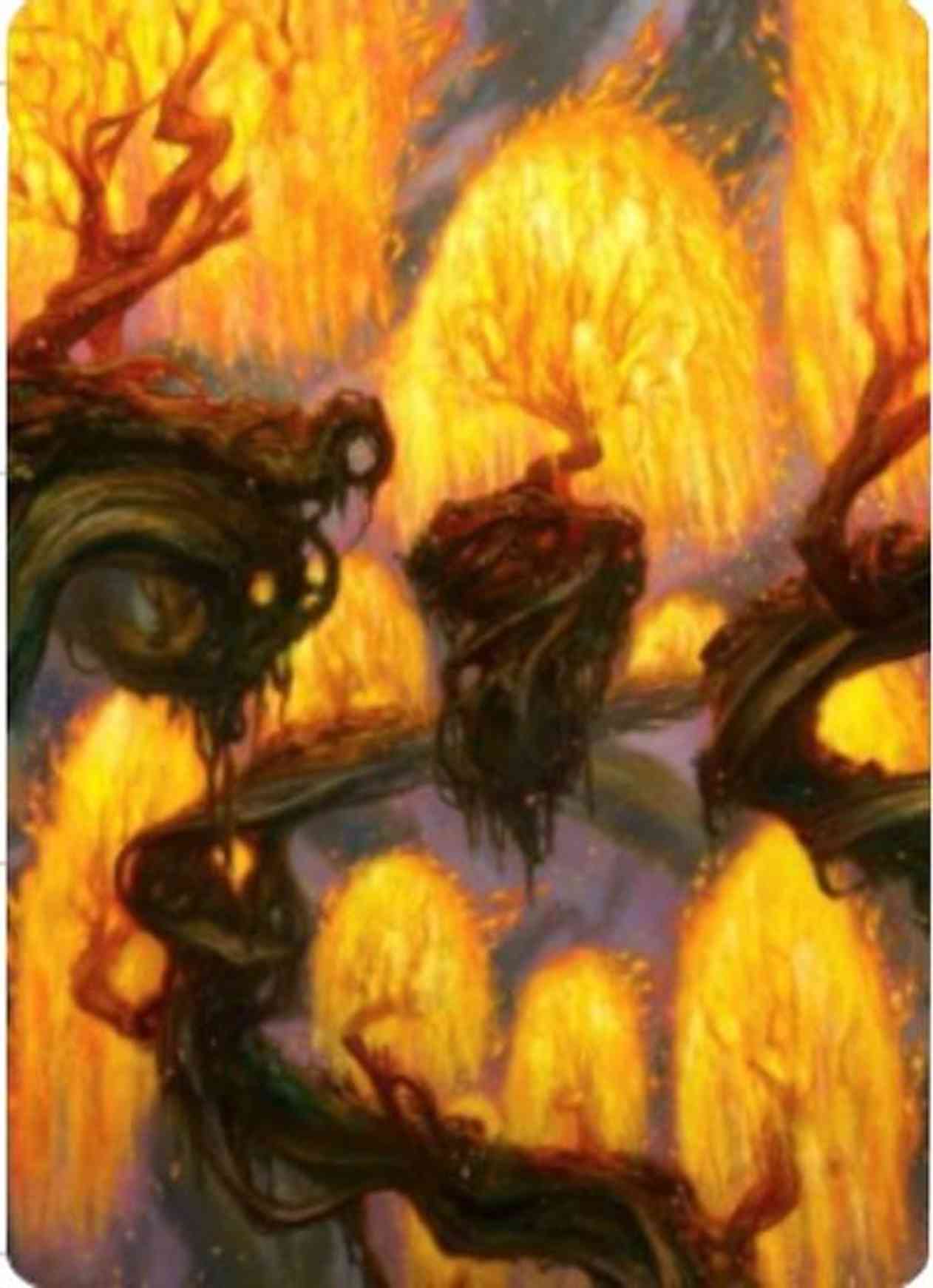 Grove of the Burnwillows Art Card magic card front