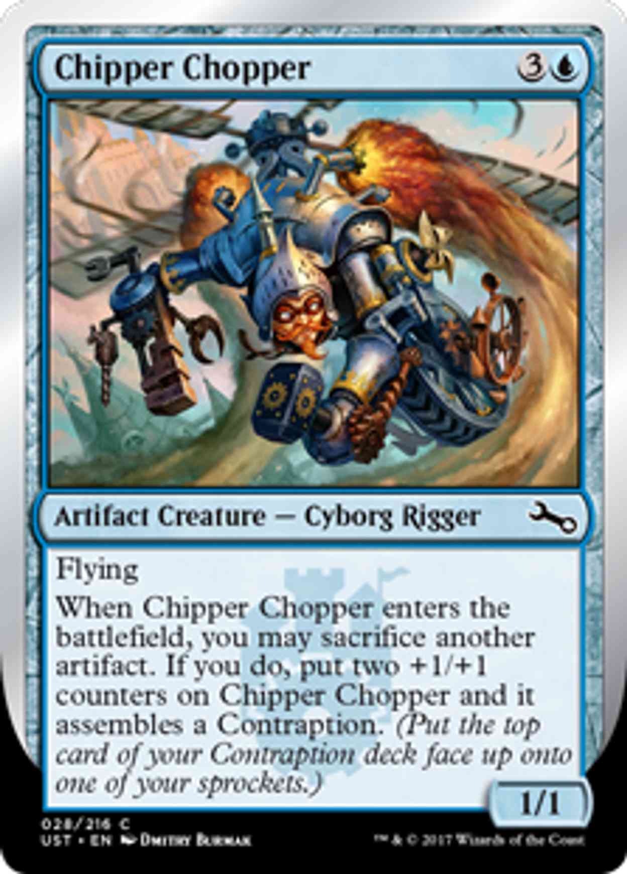 Chipper Chopper magic card front