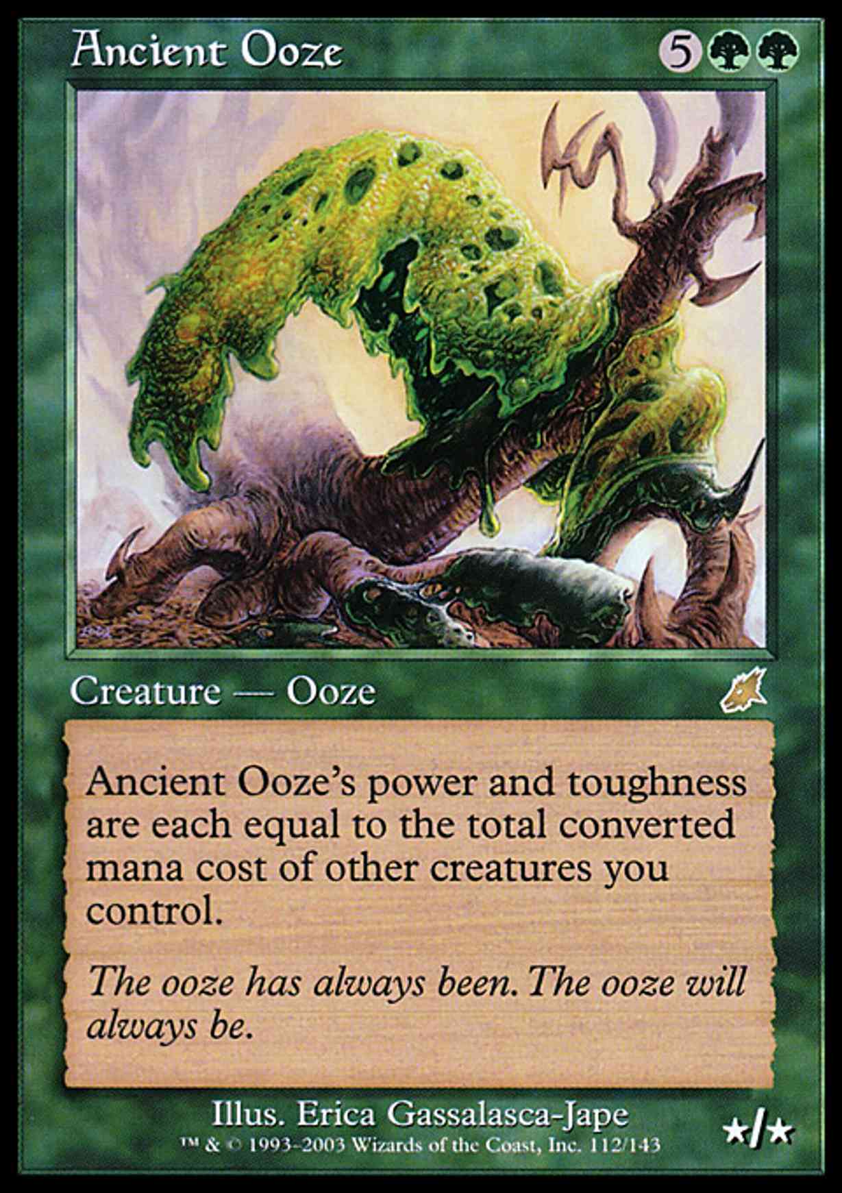 Ancient Ooze magic card front