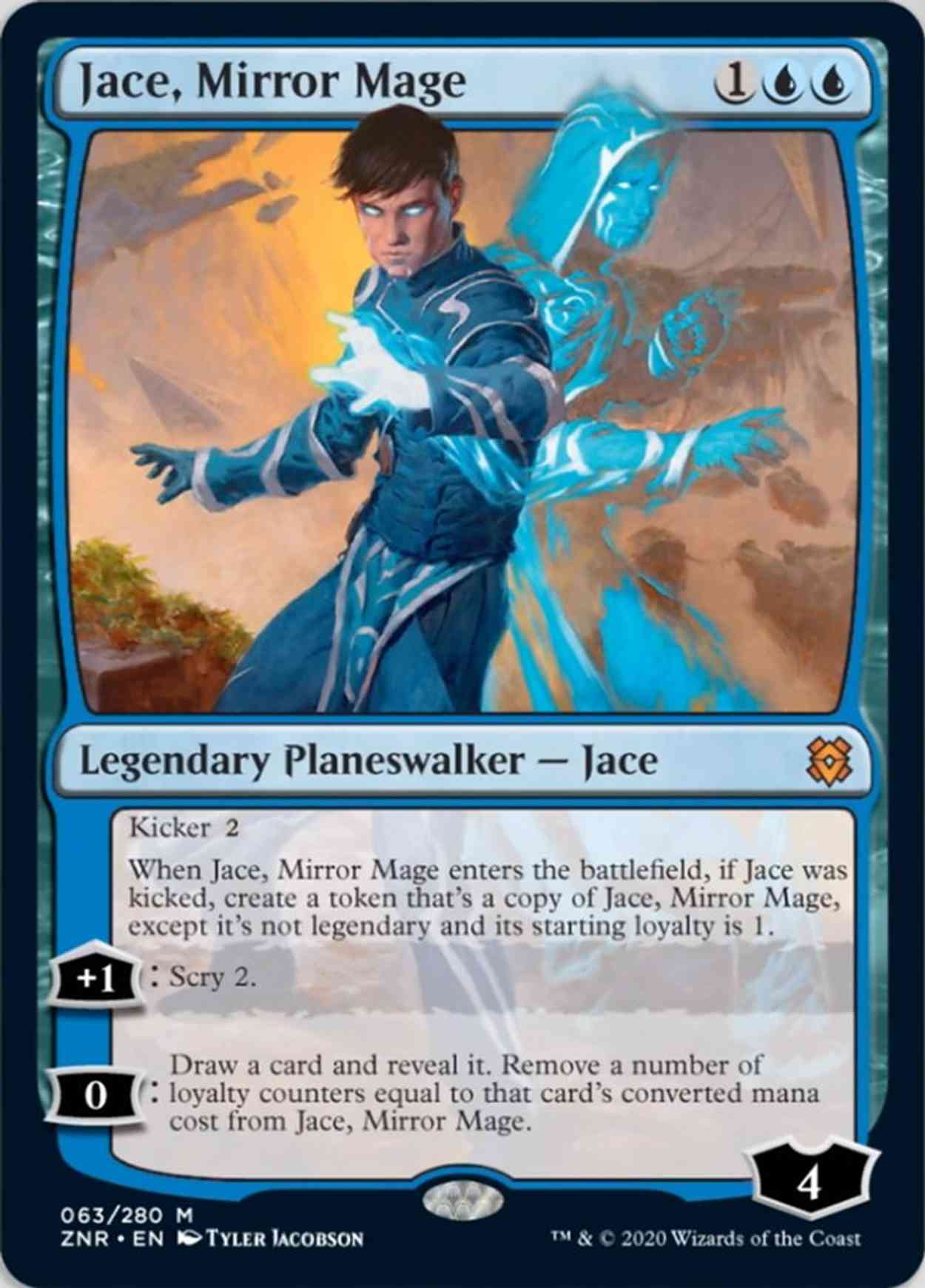 Jace, Mirror Mage magic card front