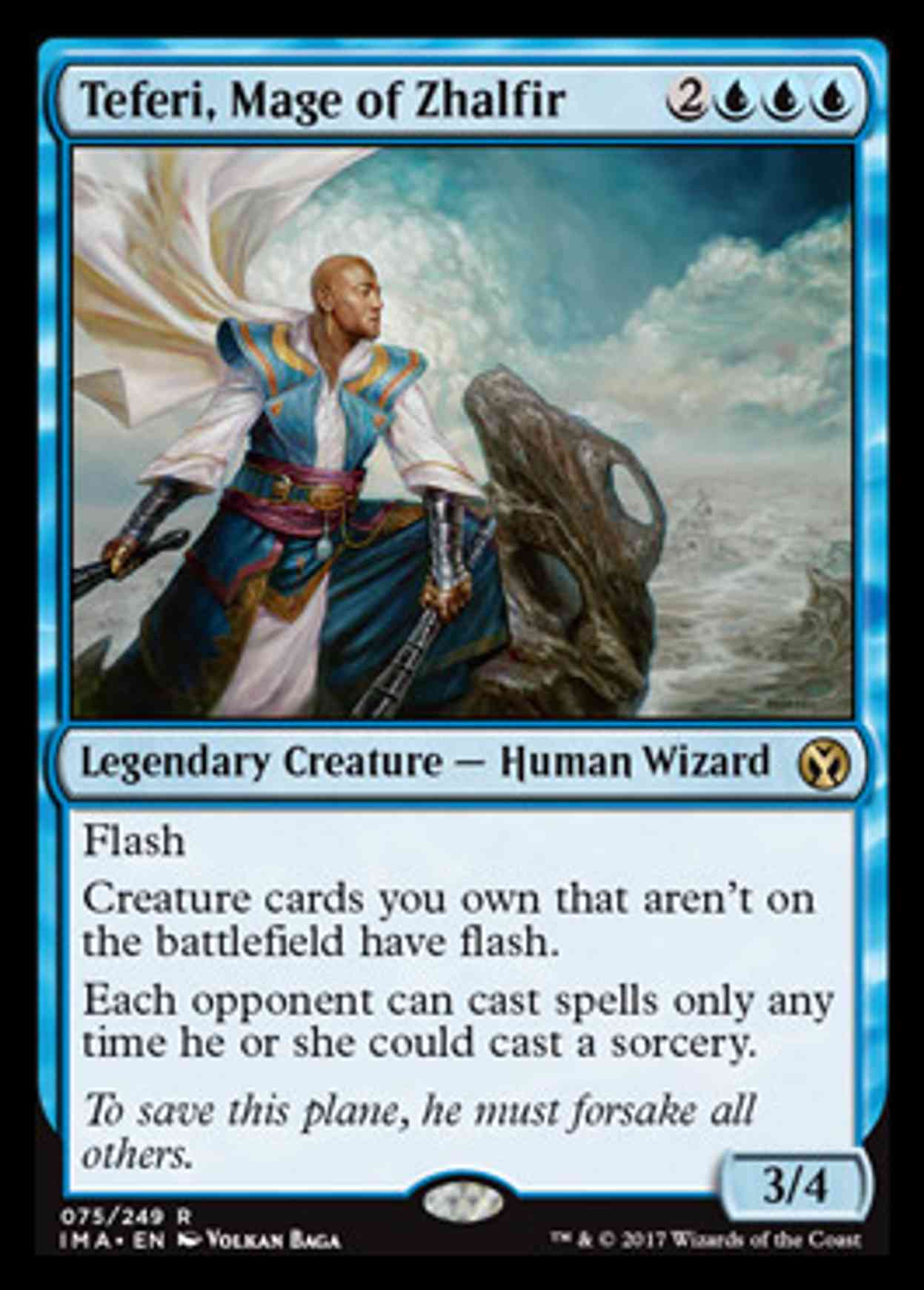 Teferi, Mage of Zhalfir magic card front
