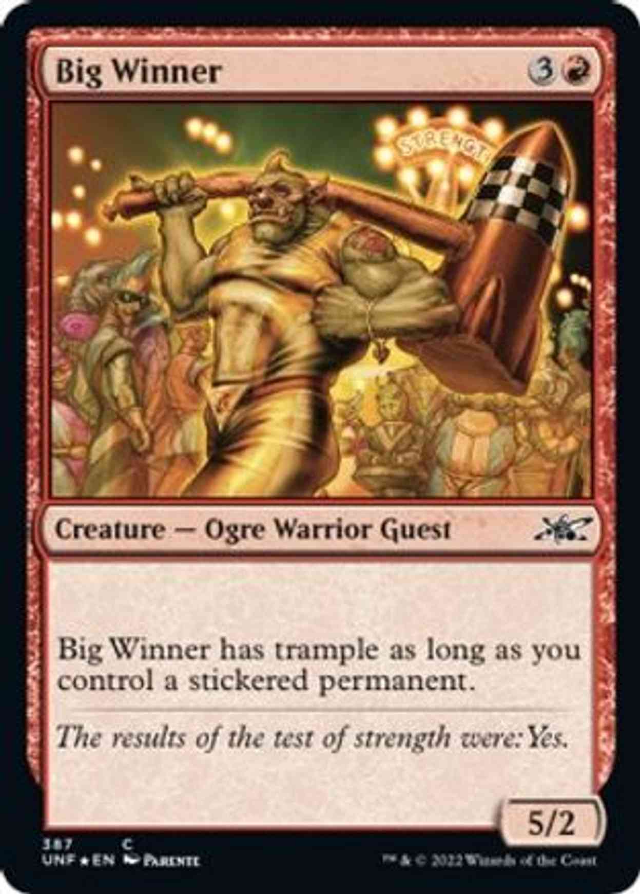 Big Winner (Galaxy Foil) magic card front