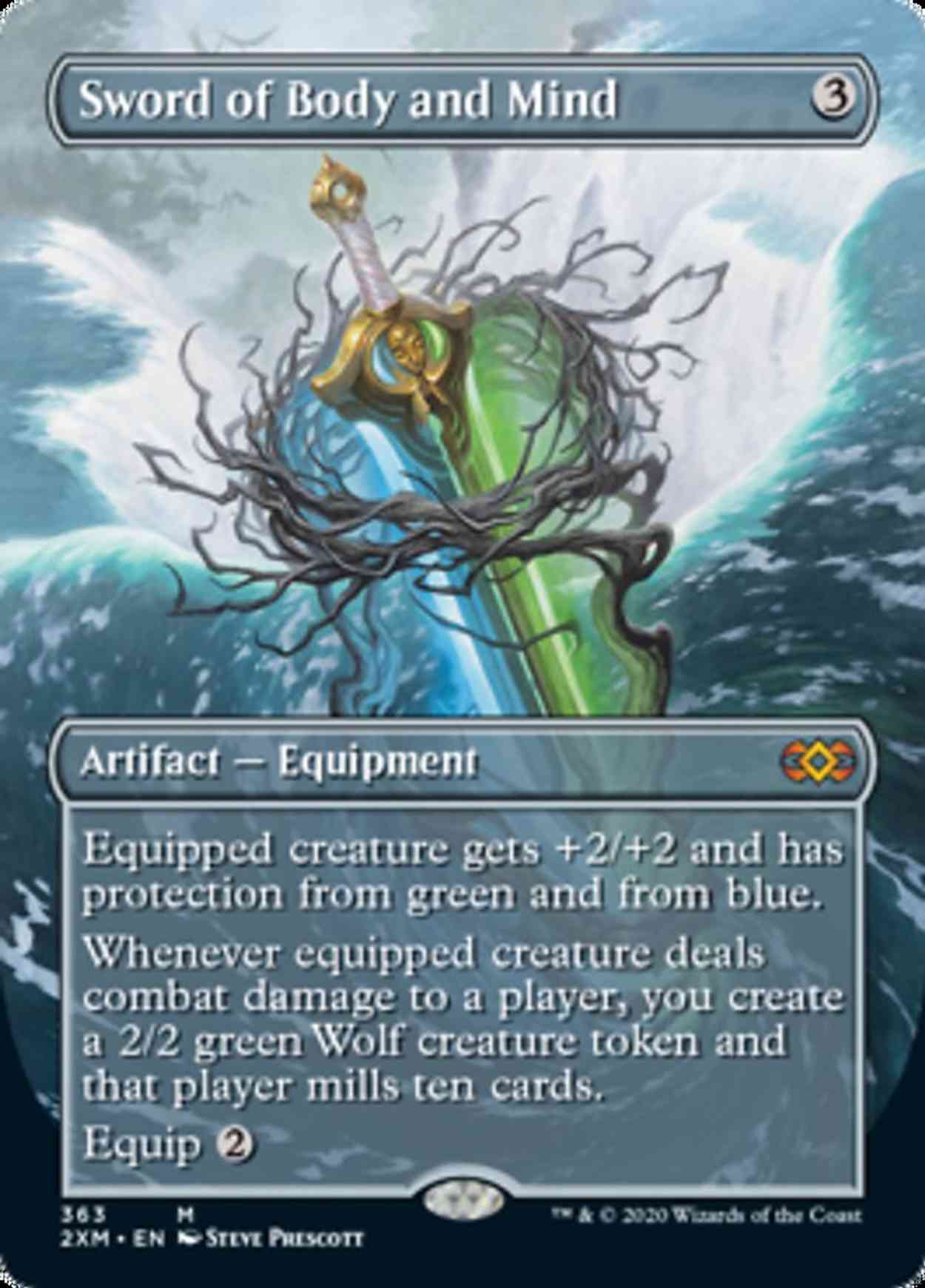 Sword of Body and Mind (Borderless) magic card front