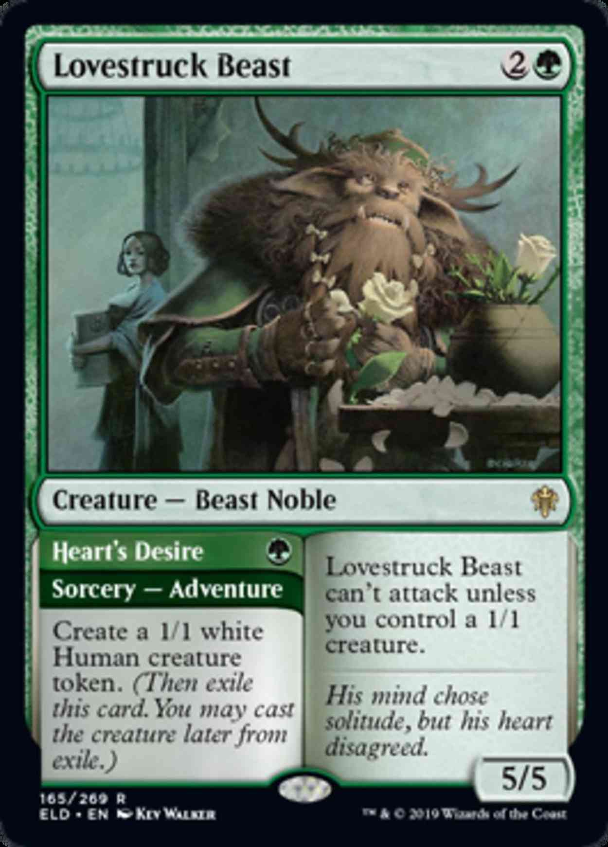 Lovestruck Beast magic card front