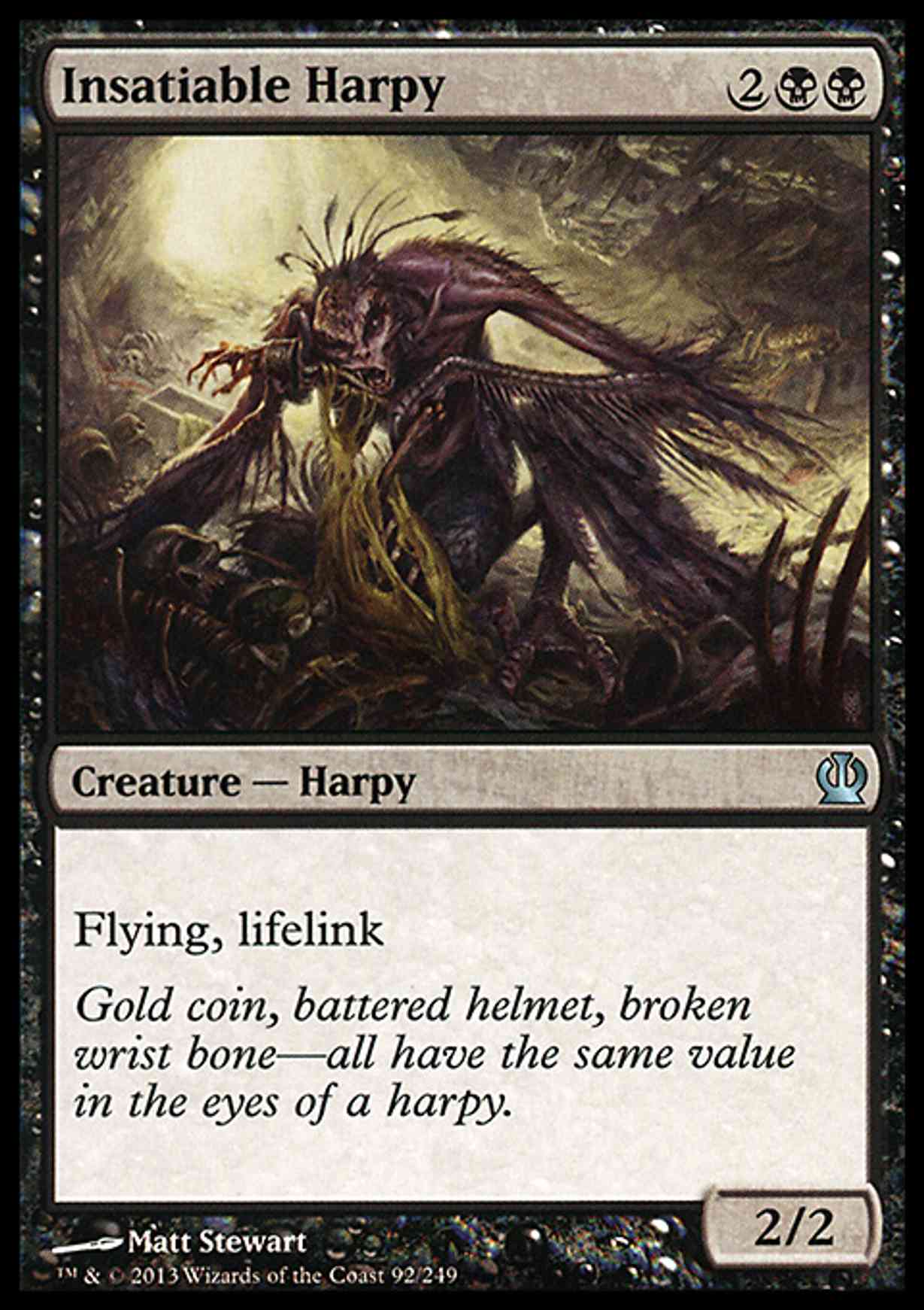 Insatiable Harpy magic card front