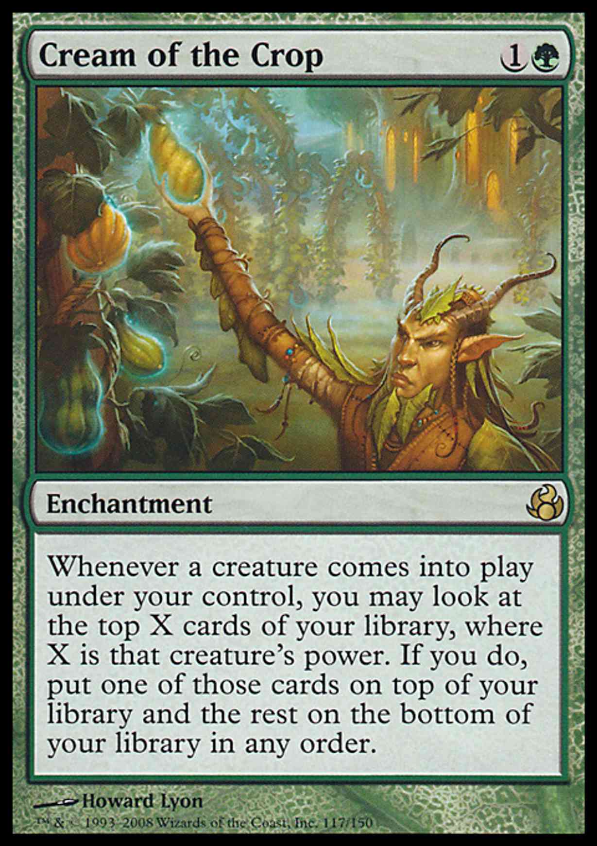 Cream of the Crop magic card front