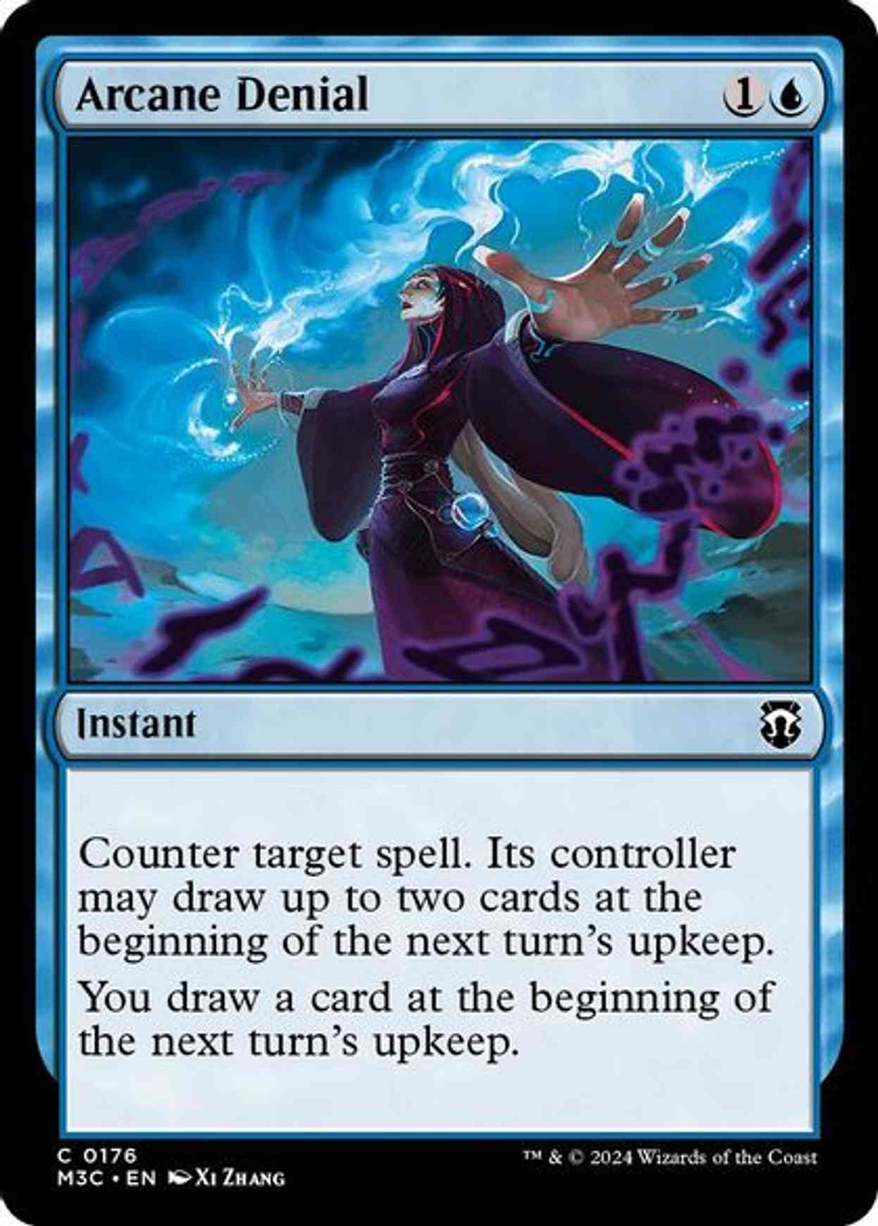 Arcane Denial (Ripple Foil) magic card front