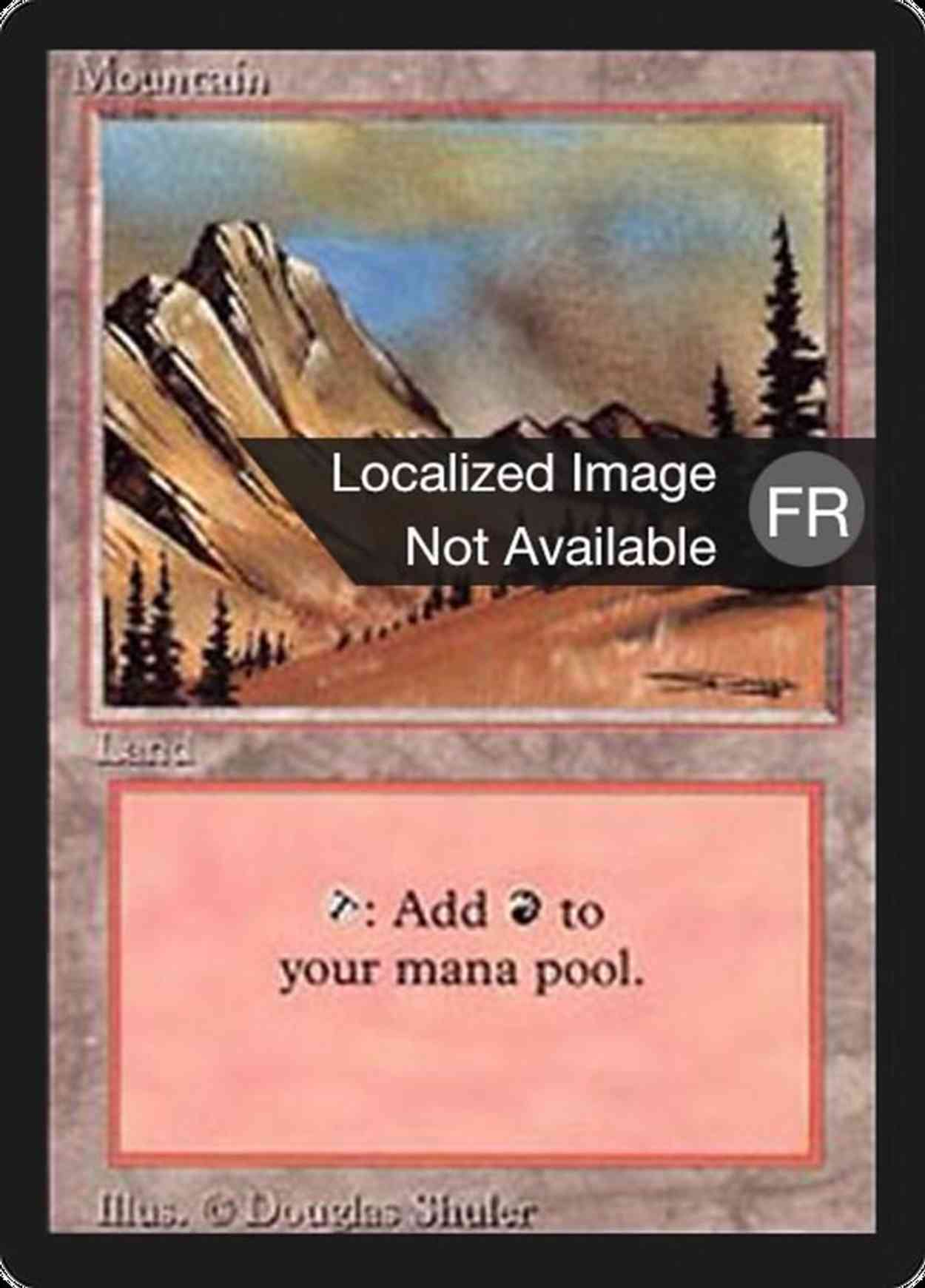 Mountain (C) magic card front