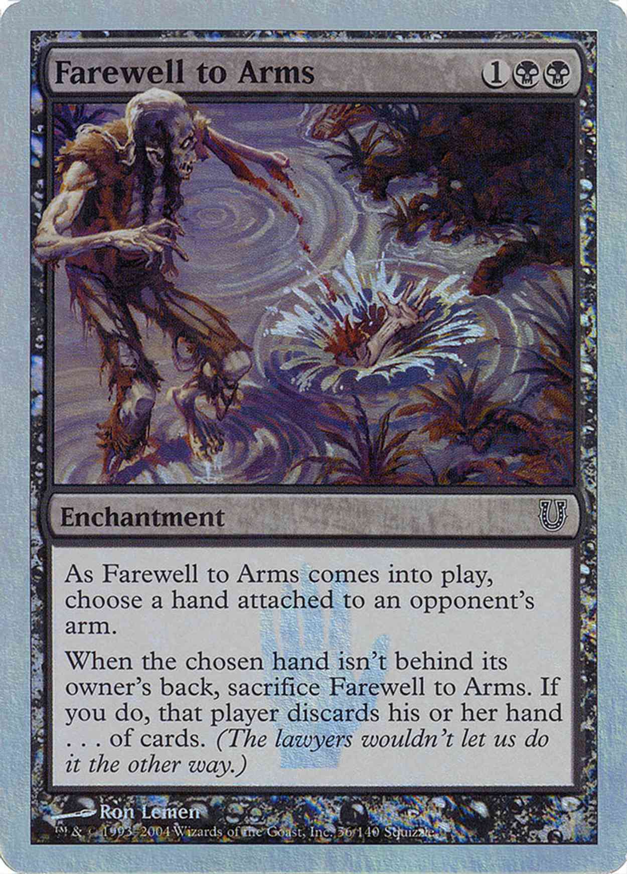Farewell to Arms (Alternate Foil) magic card front