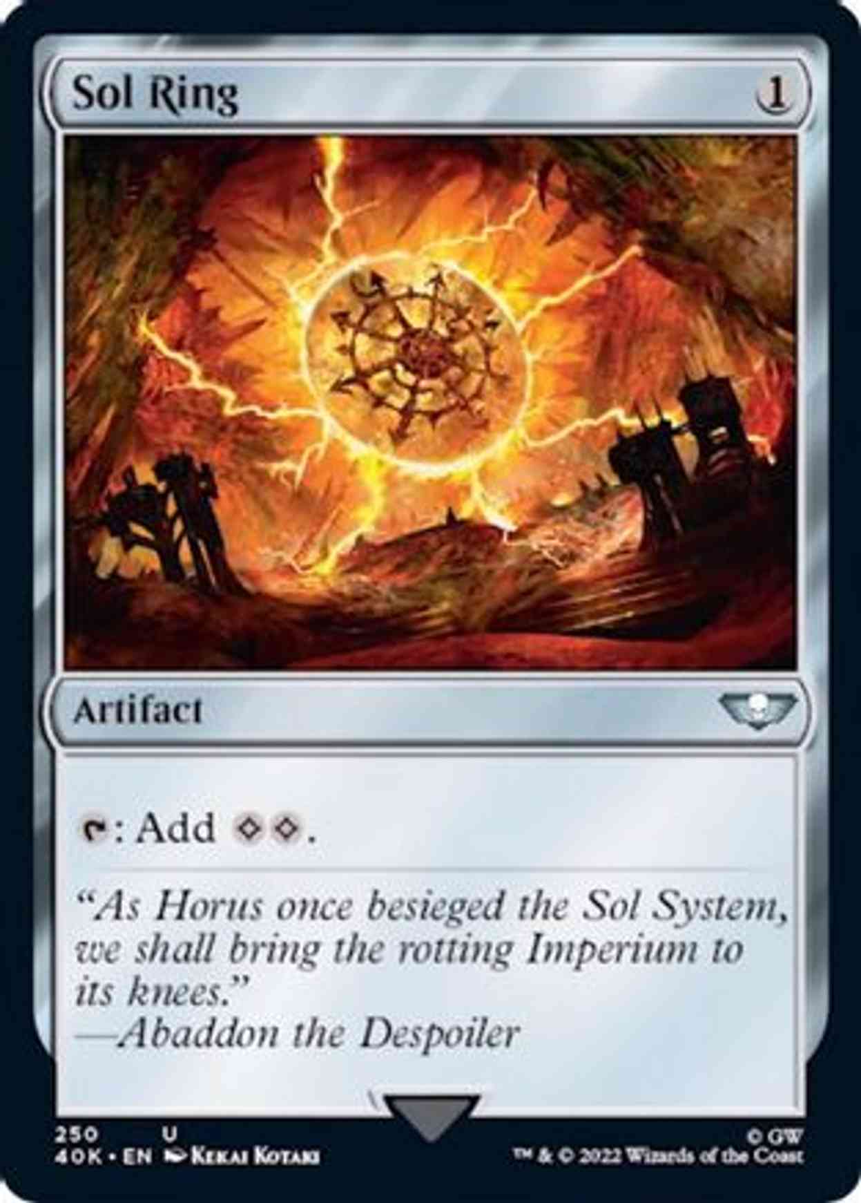 Sol Ring (250) magic card front