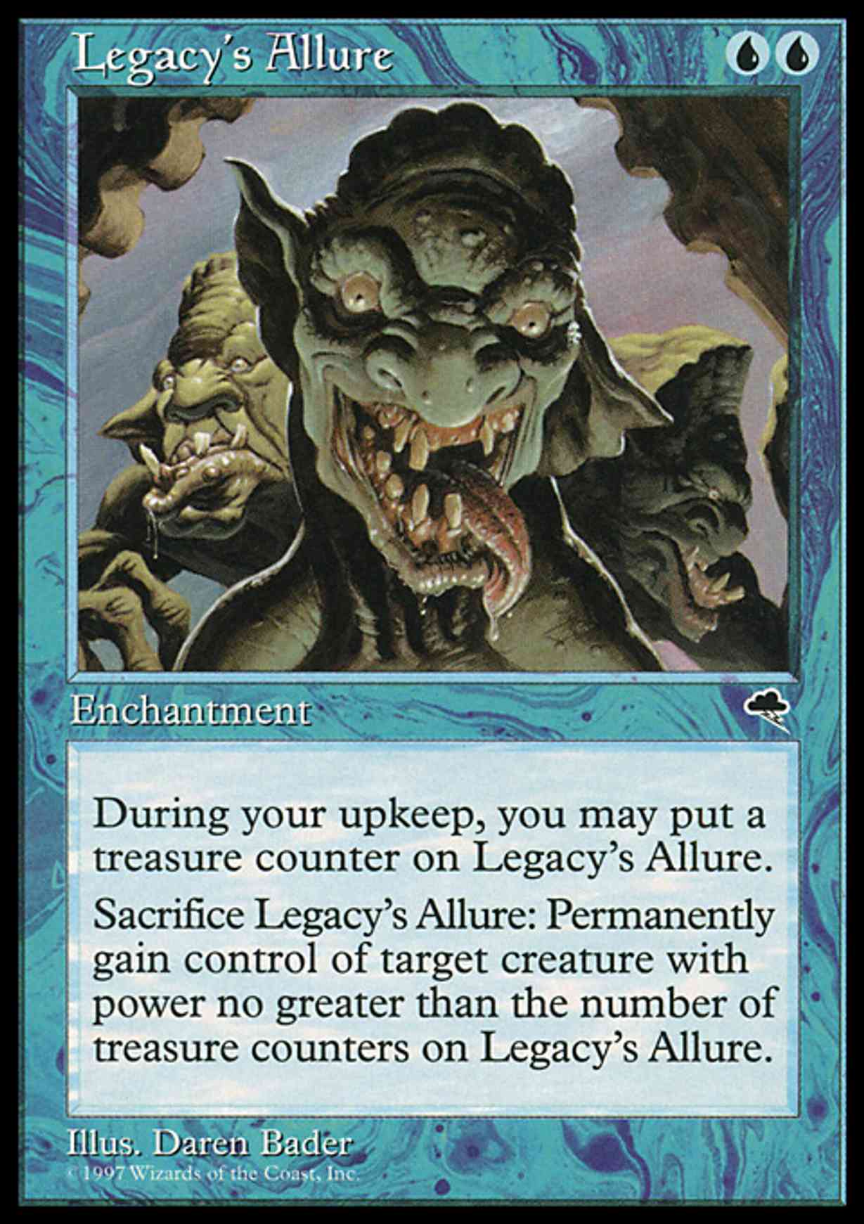 Legacy's Allure magic card front