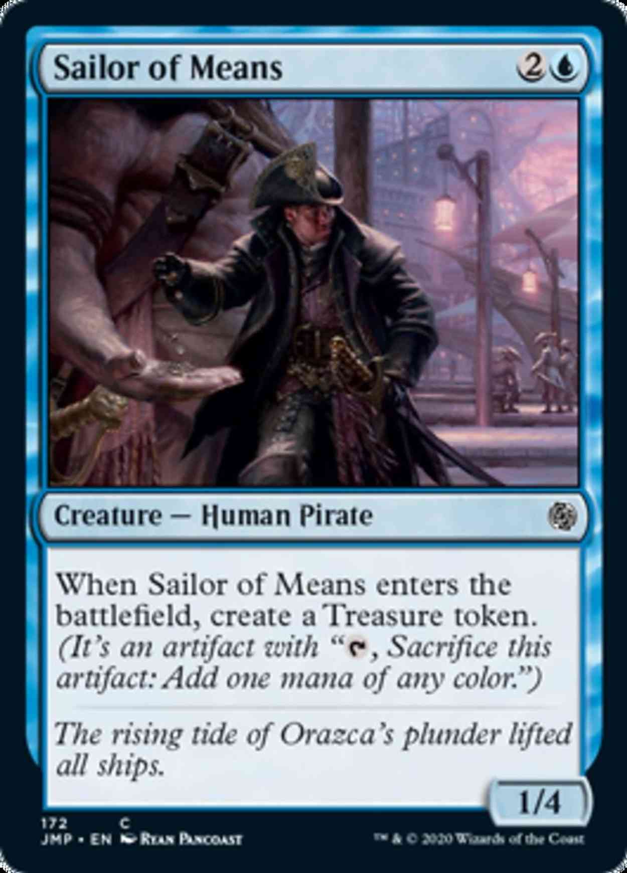 Sailor of Means magic card front