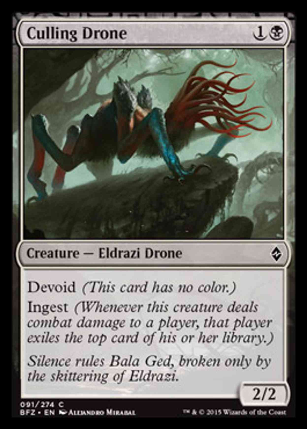 Culling Drone magic card front