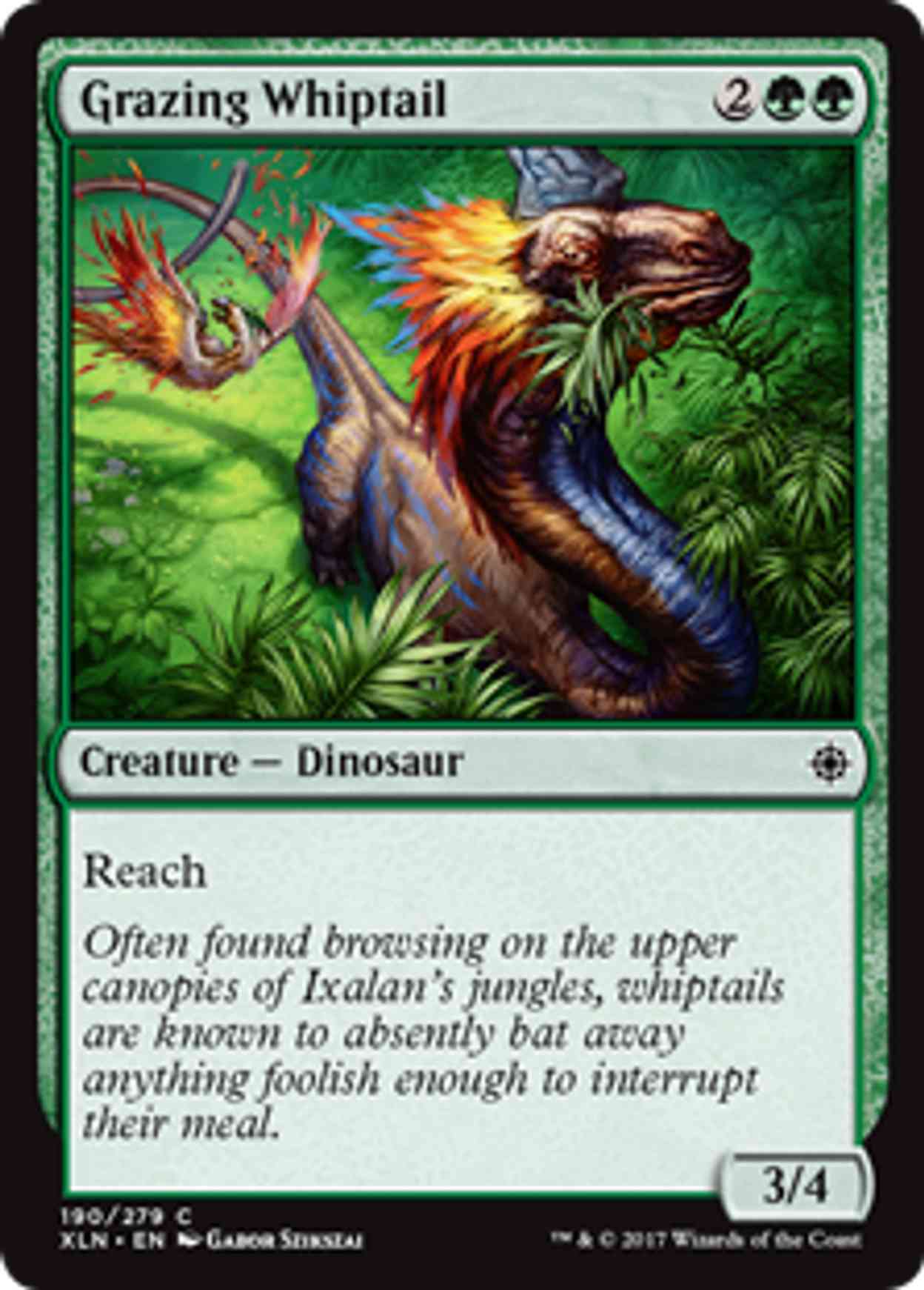 Grazing Whiptail magic card front