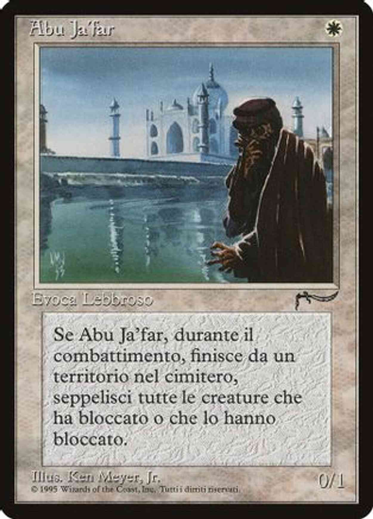 Abu Ja'far (Italian) magic card front