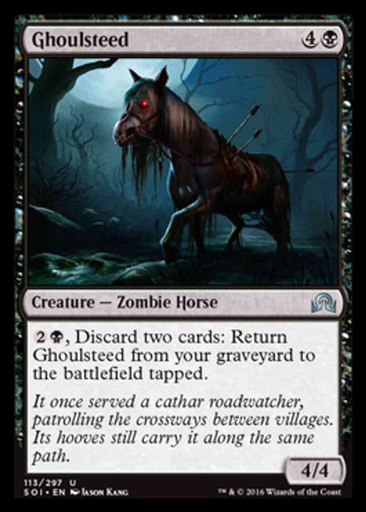 Ghoulsteed magic card front