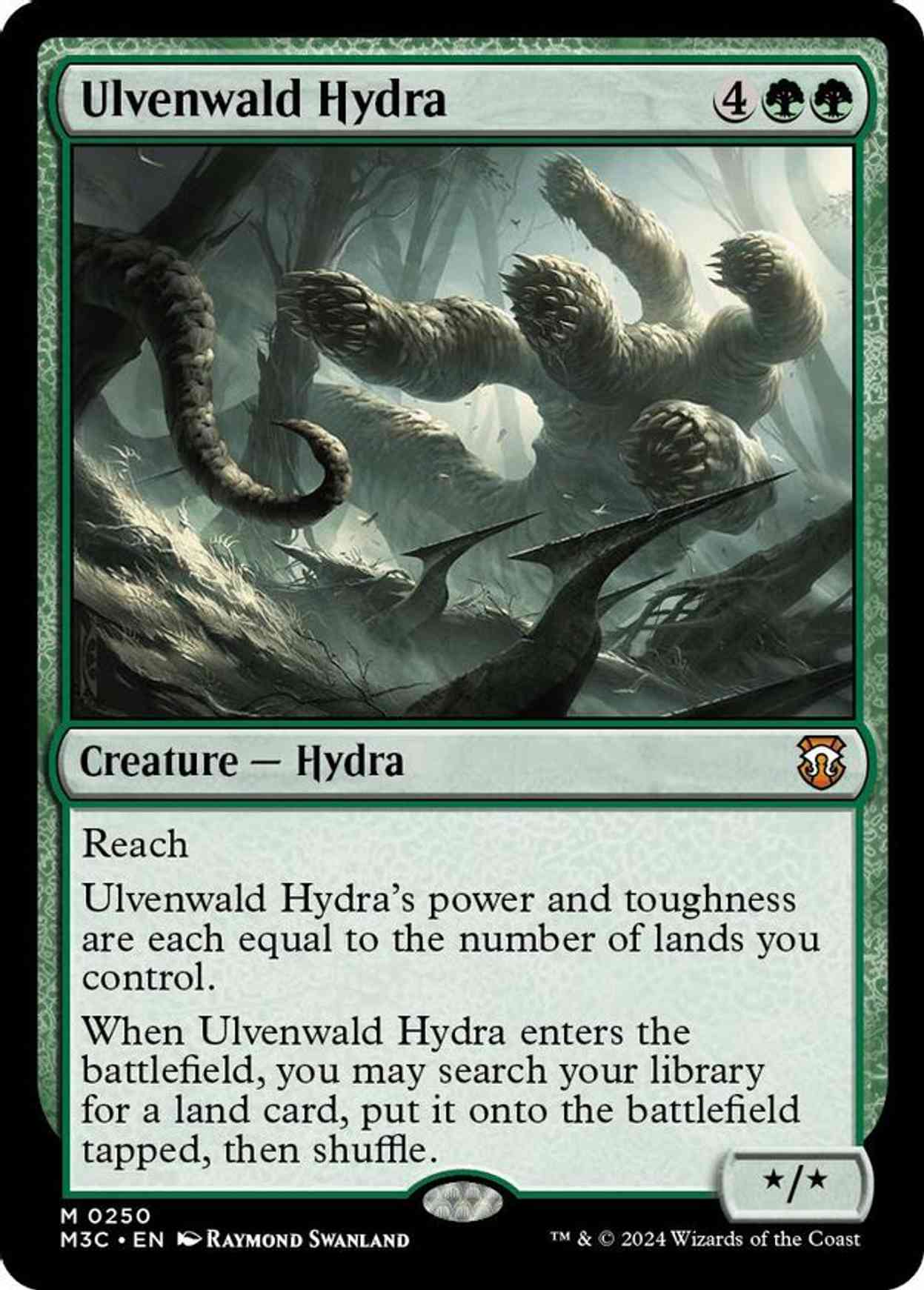 Ulvenwald Hydra (Ripple Foil) magic card front