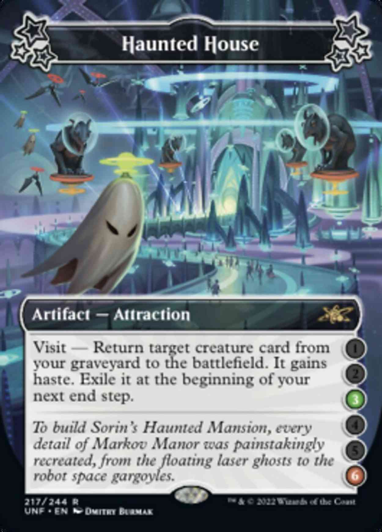 Haunted House (3-6) magic card front